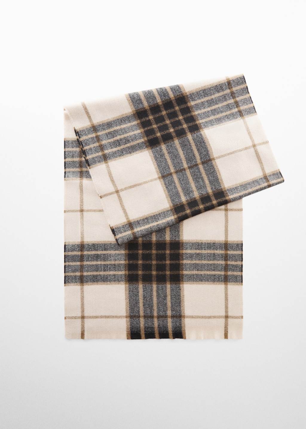 Plaid scarf - Article without model