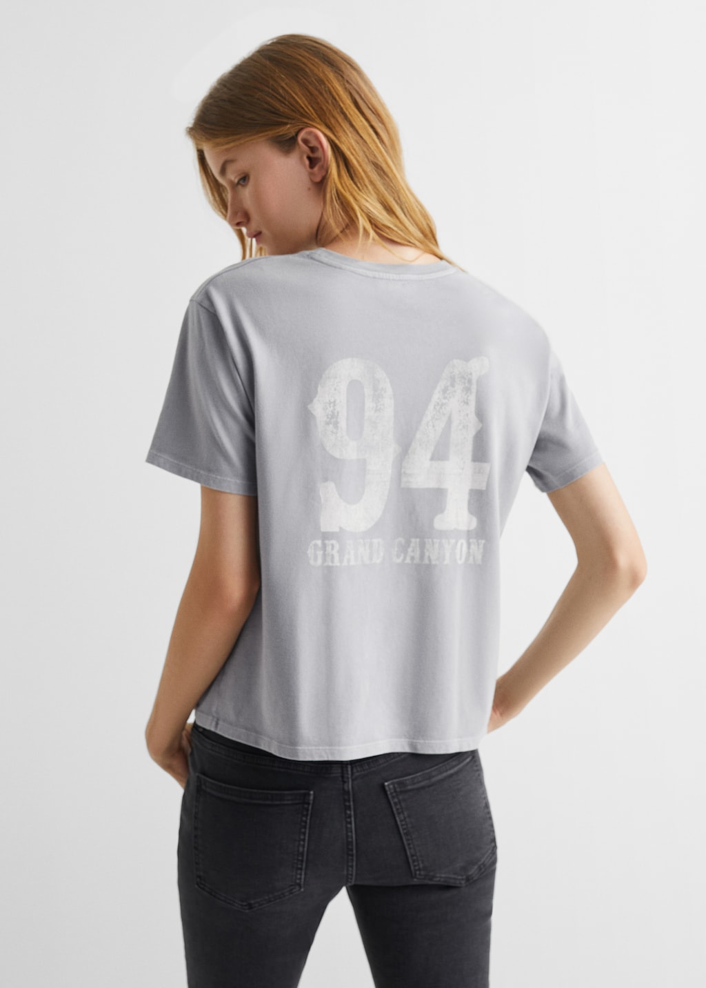 T-shirt coton message - Verso de l’article