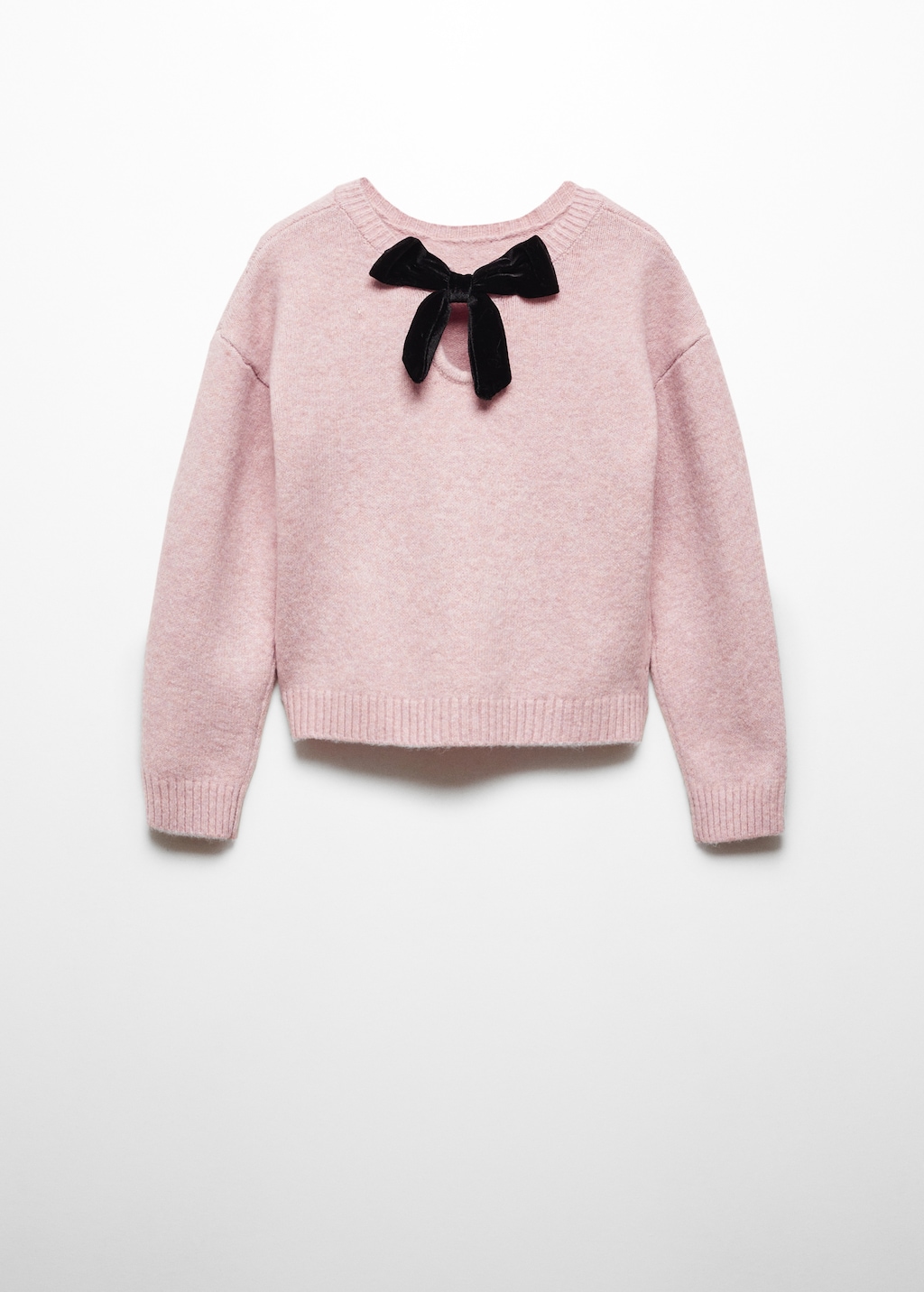 Bow knit sweater - Reverse of the article