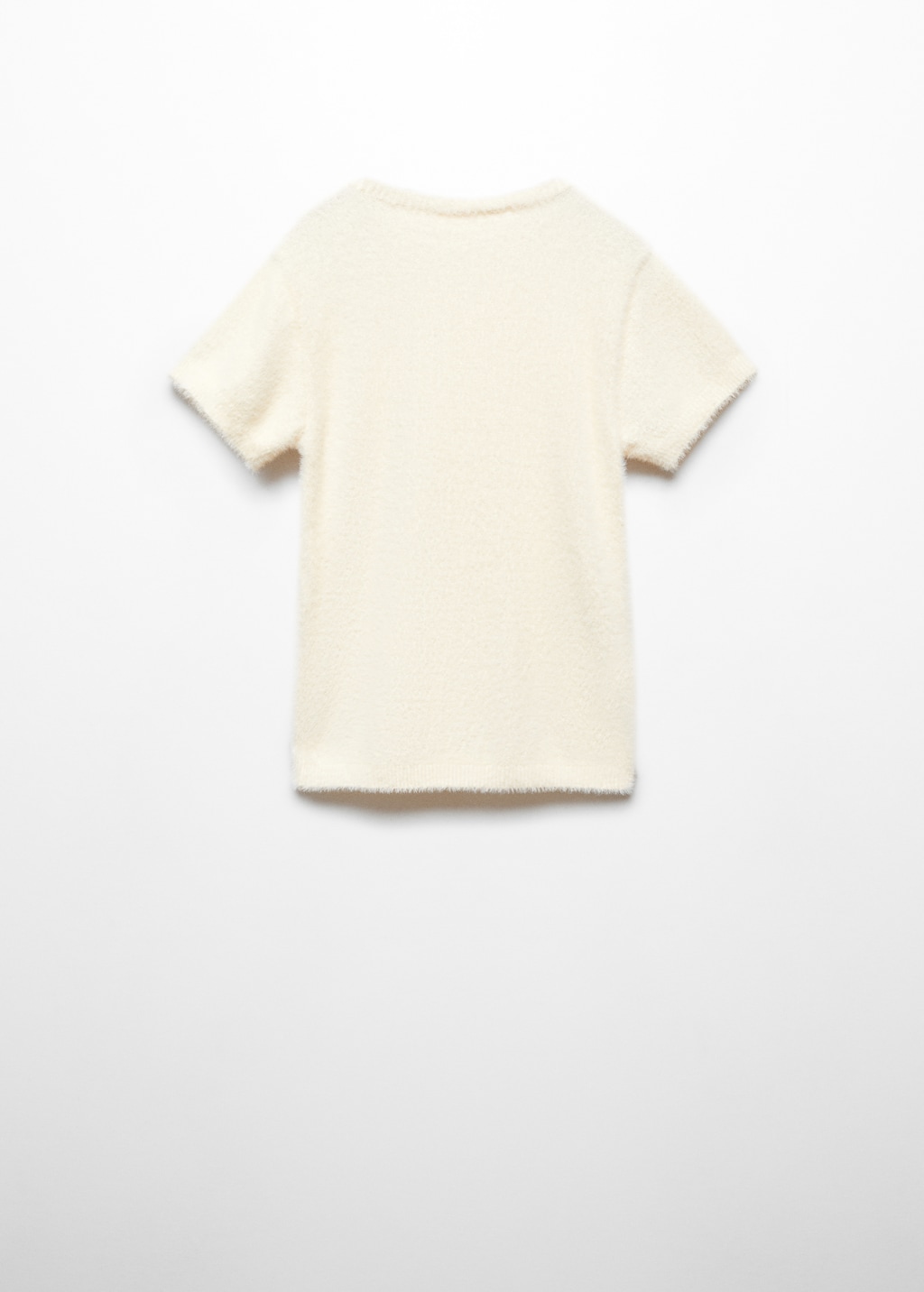 Short sleeve sweater - Reverse of the article