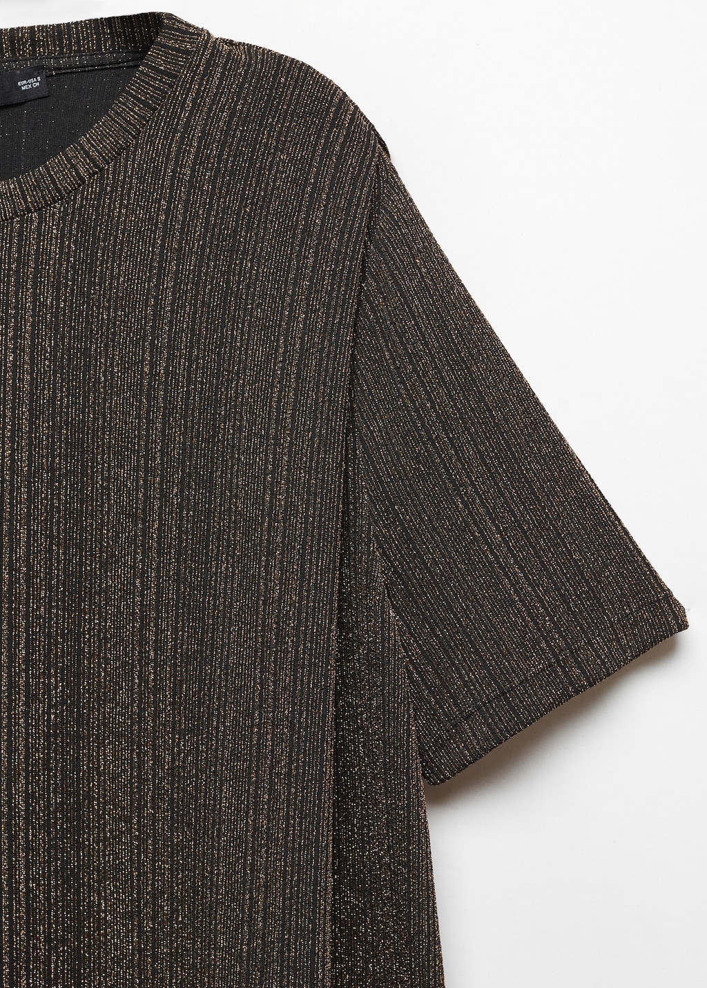 Lurex knitted t-shirt - Details of the article 8