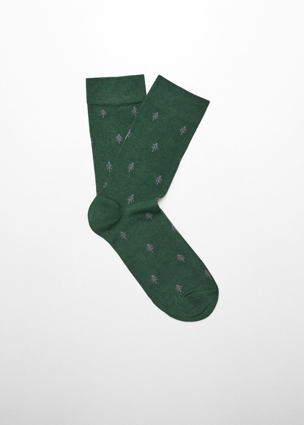 Christmas-print cotton socks - Article without model