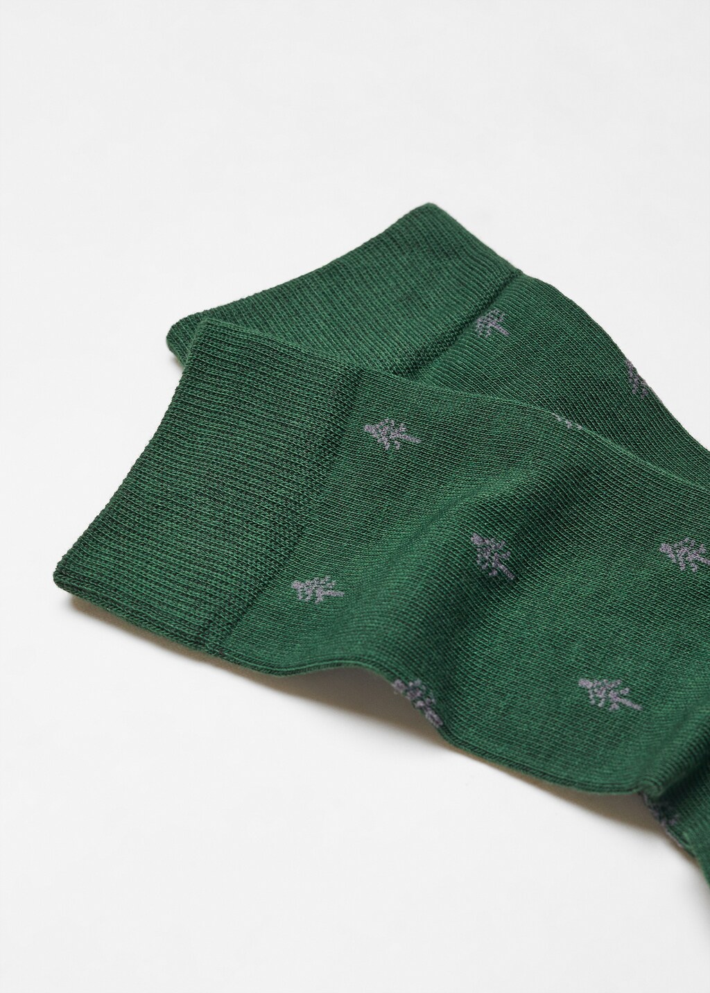 Christmas-print cotton socks - Details of the article 8