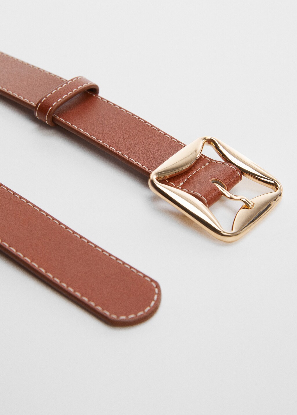 Belt with geometric buckle  - Details of the article 2