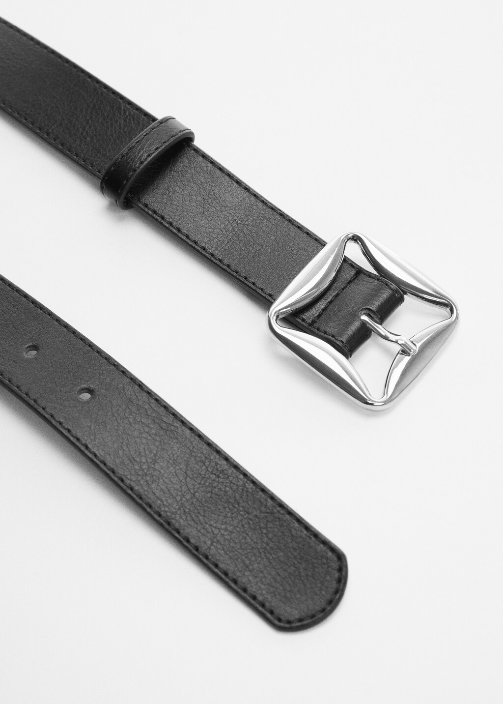 Belt with geometric buckle  - Details of the article 2