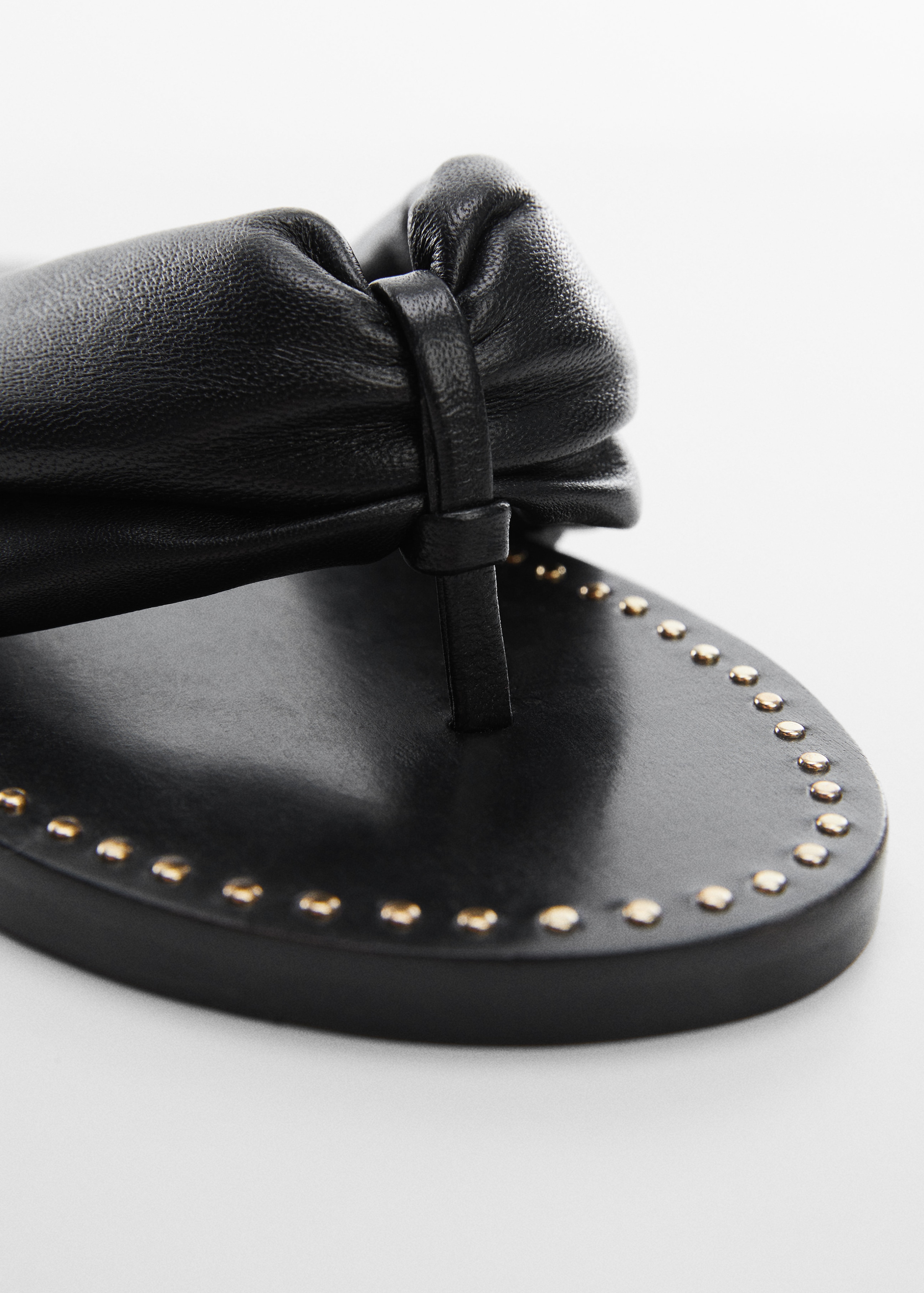 Studded leather sandals - Details of the article 1