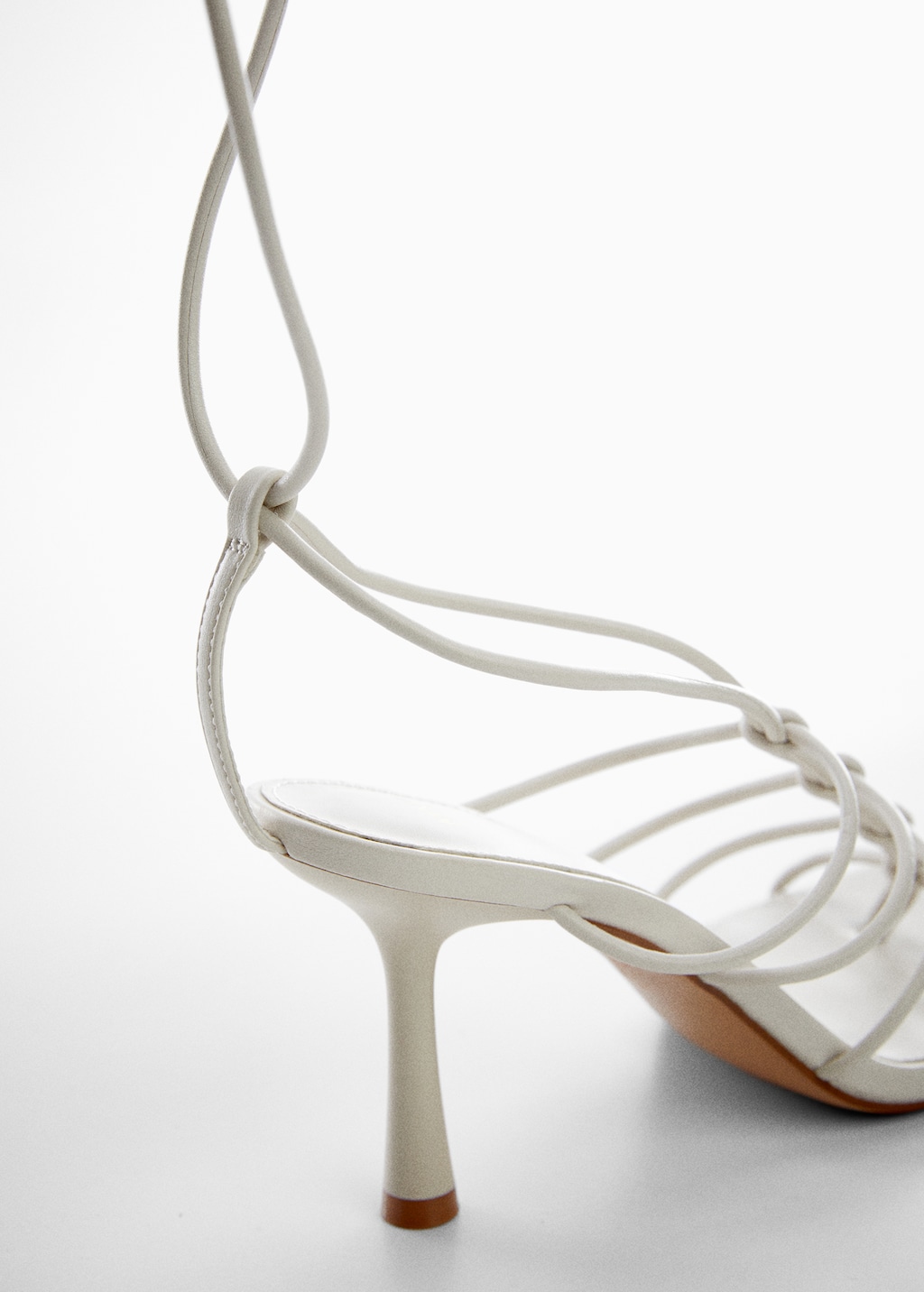 Strappy heeled sandals - Details of the article 1