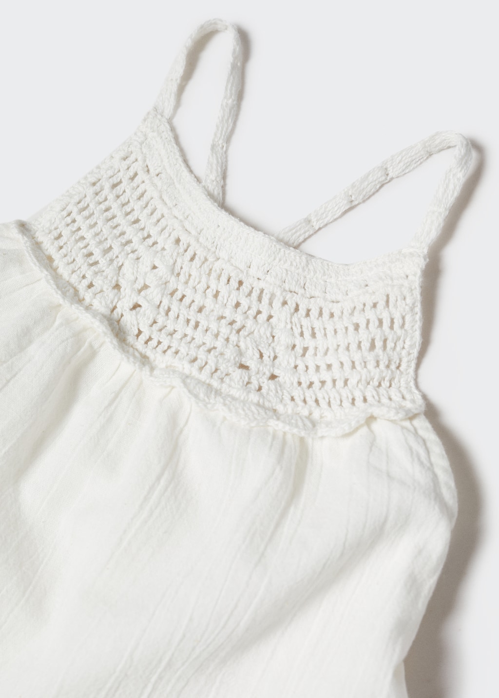 Crochet dress with ruffles - Details of the article 8