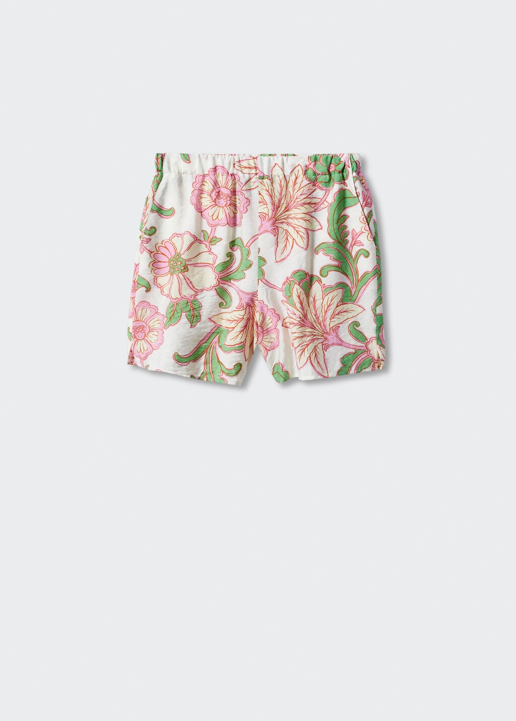 Floral print shorts