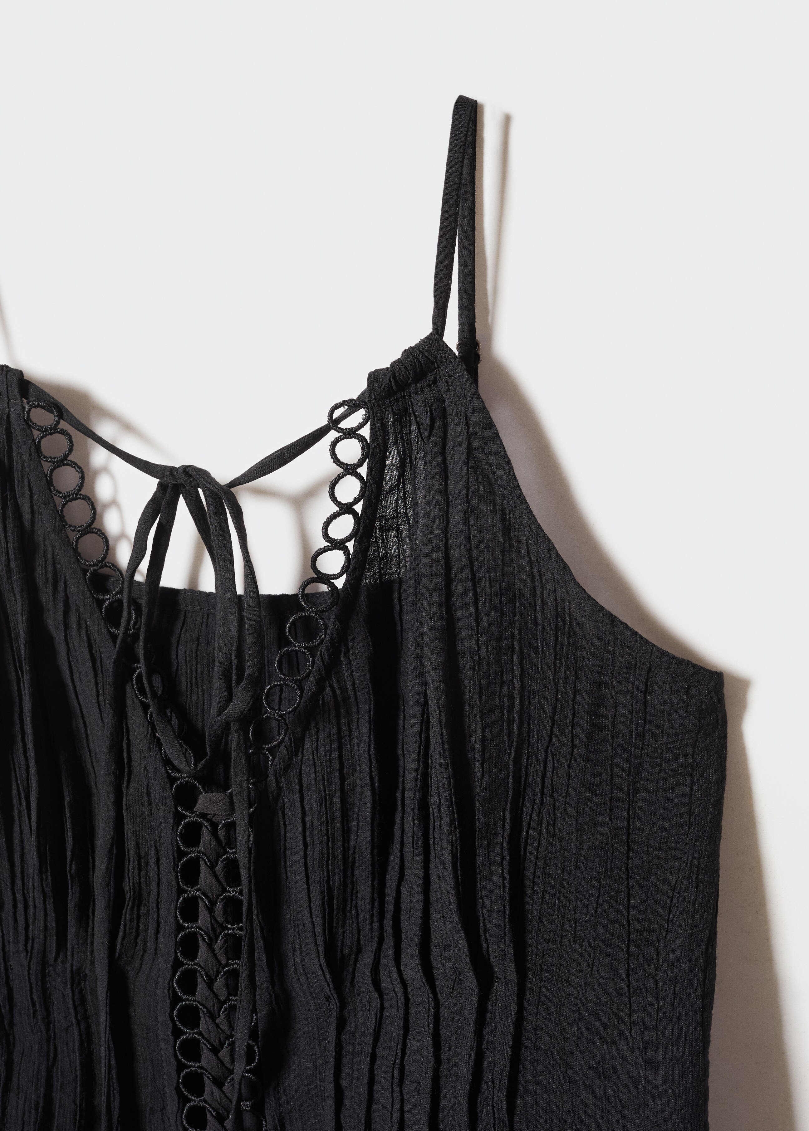 Openwork top with double straps - Details of the article 8
