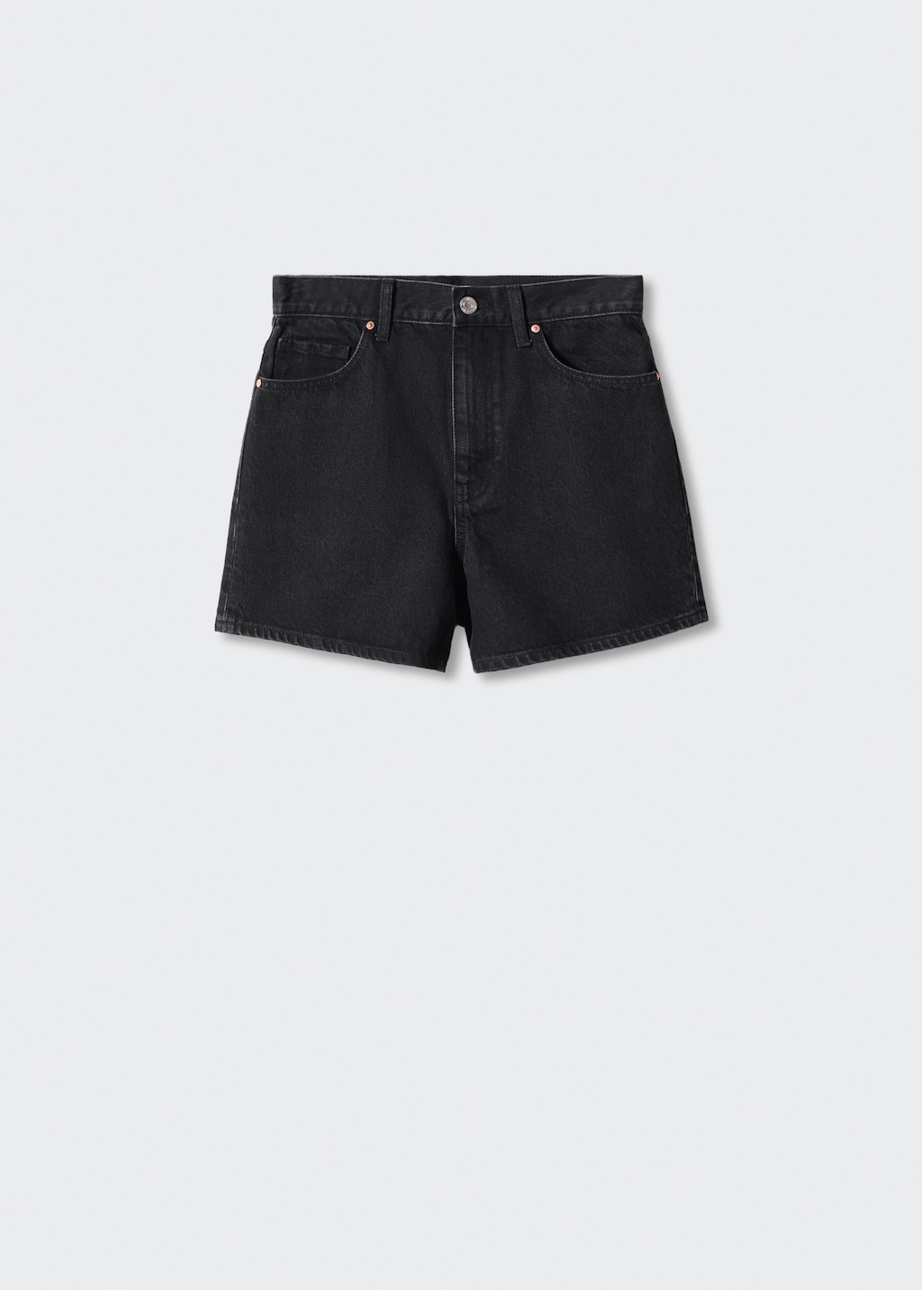 High-rise denim shorts - Article without model