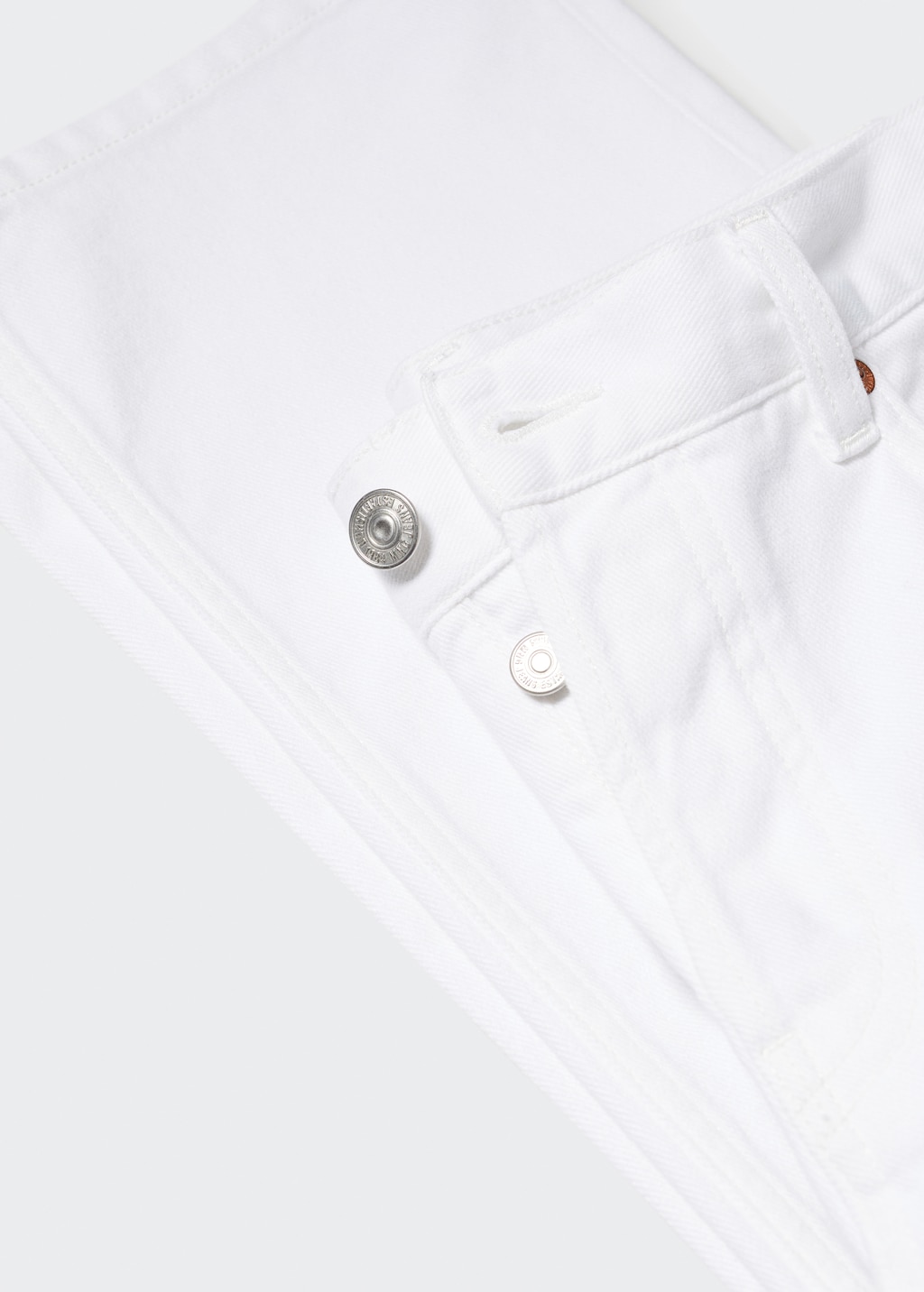 Mid-rise straight jeans - Details of the article 8