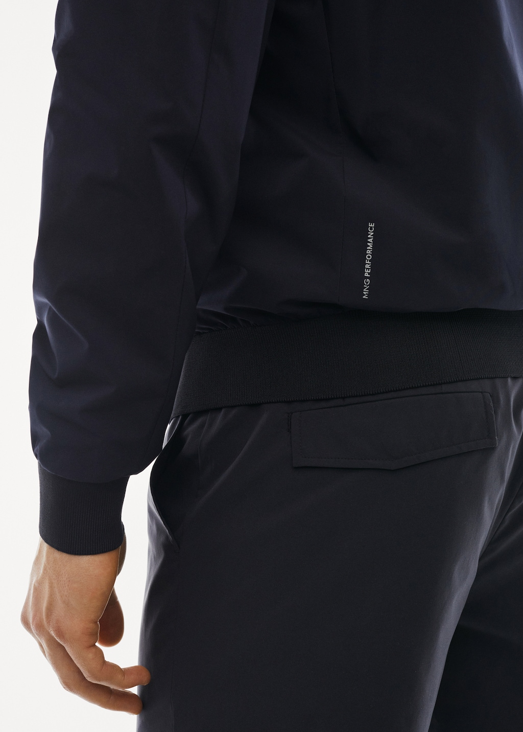 Bomber jacket made of water-repellent technical fabric - Details of the article 6