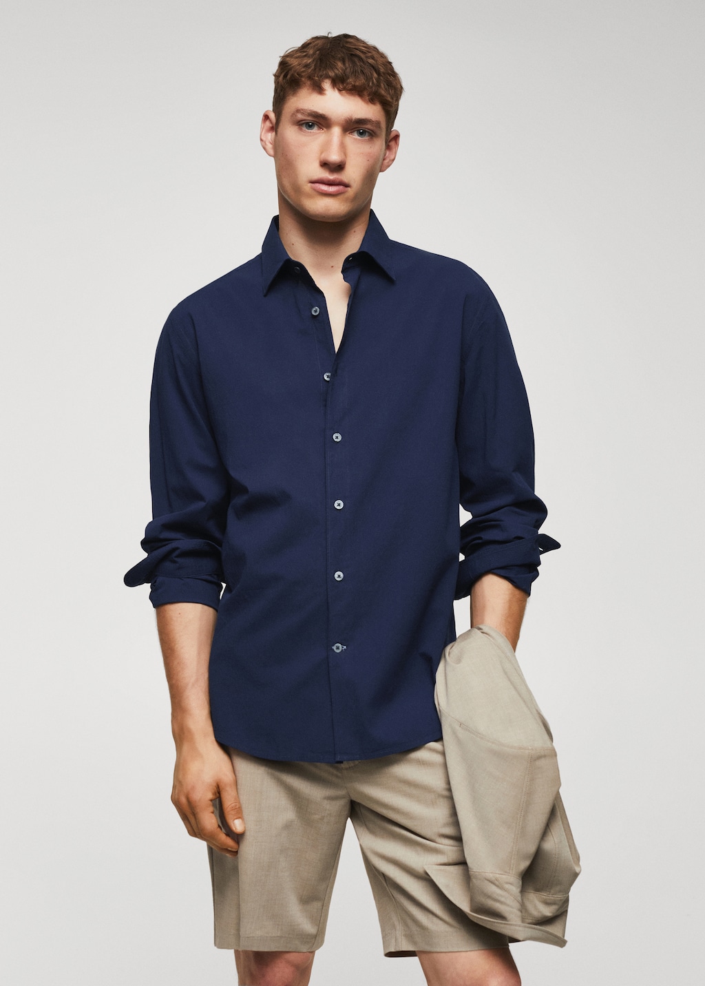 Camisas de hombre 2024 MANGO OUTLET Espana Peninsula y Baleares