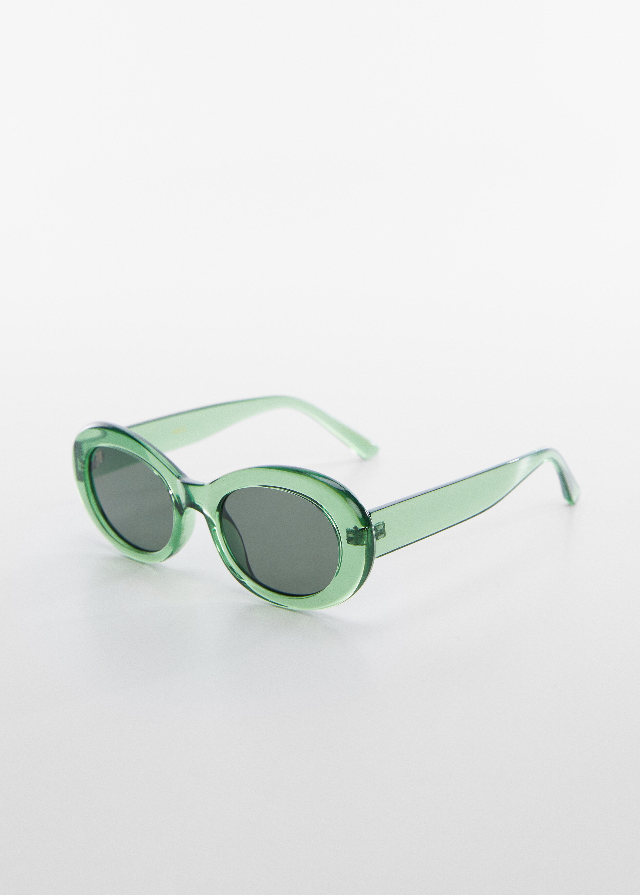 Semi-transparent frame sunglasses - Medium plane