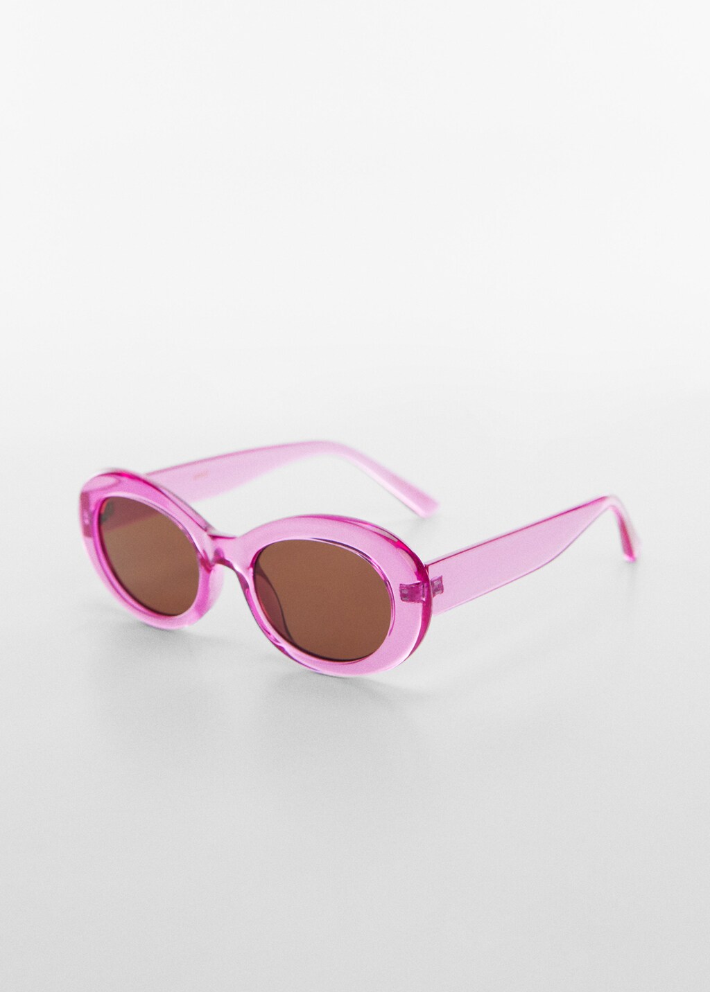 Semi-transparent frame sunglasses - Medium plane