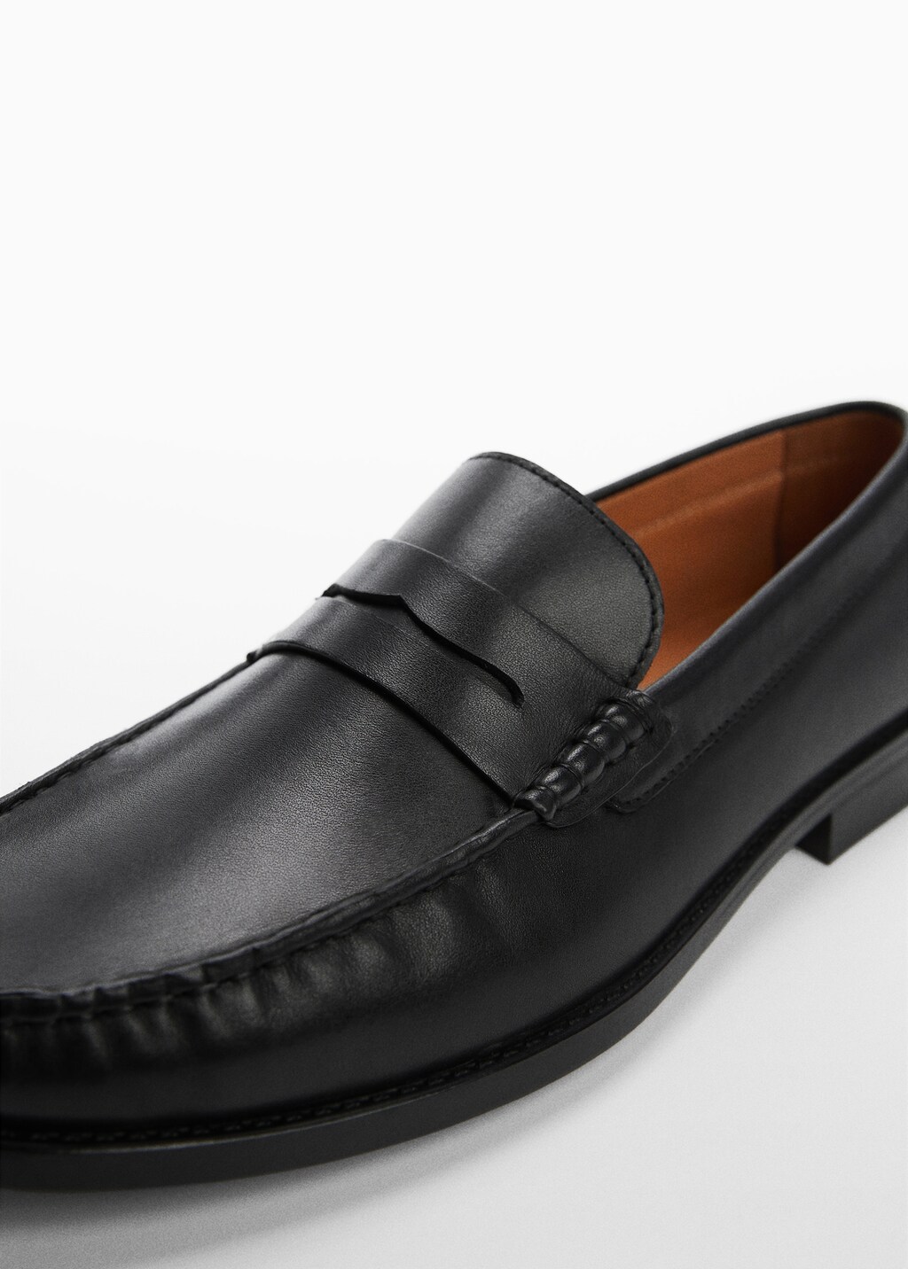 Leather penny loafers - Details of the article 2