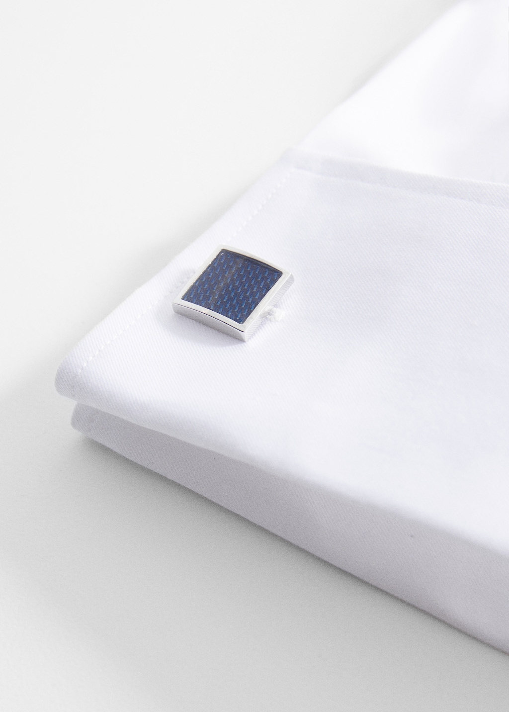 Coloured square cufflinks - Details of the article 1