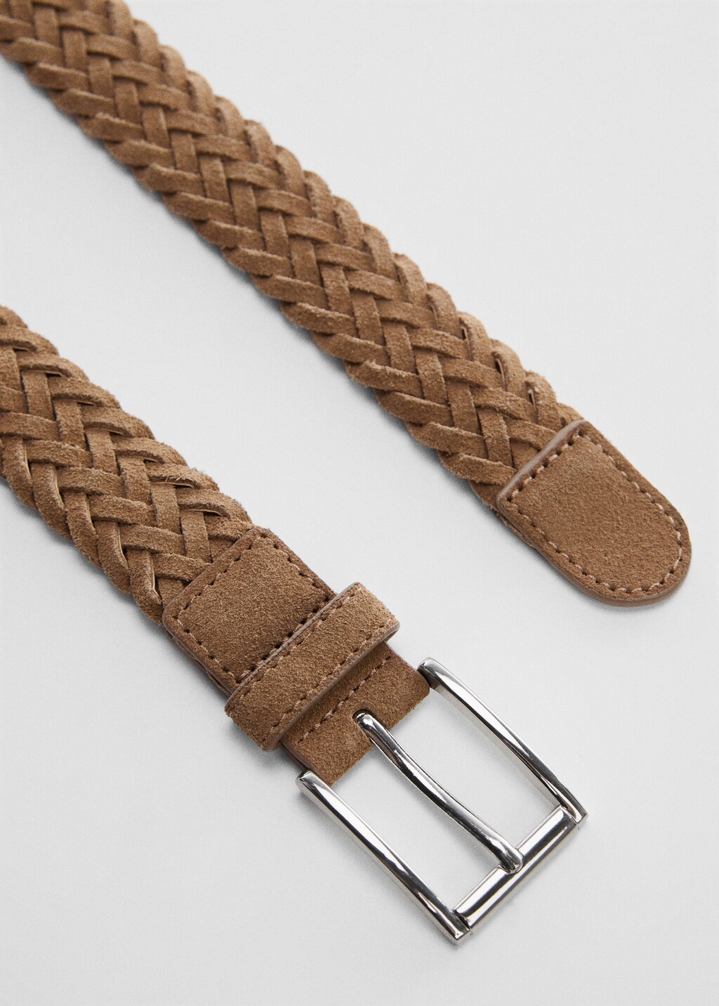 Braided suede belt - Details of the article 1