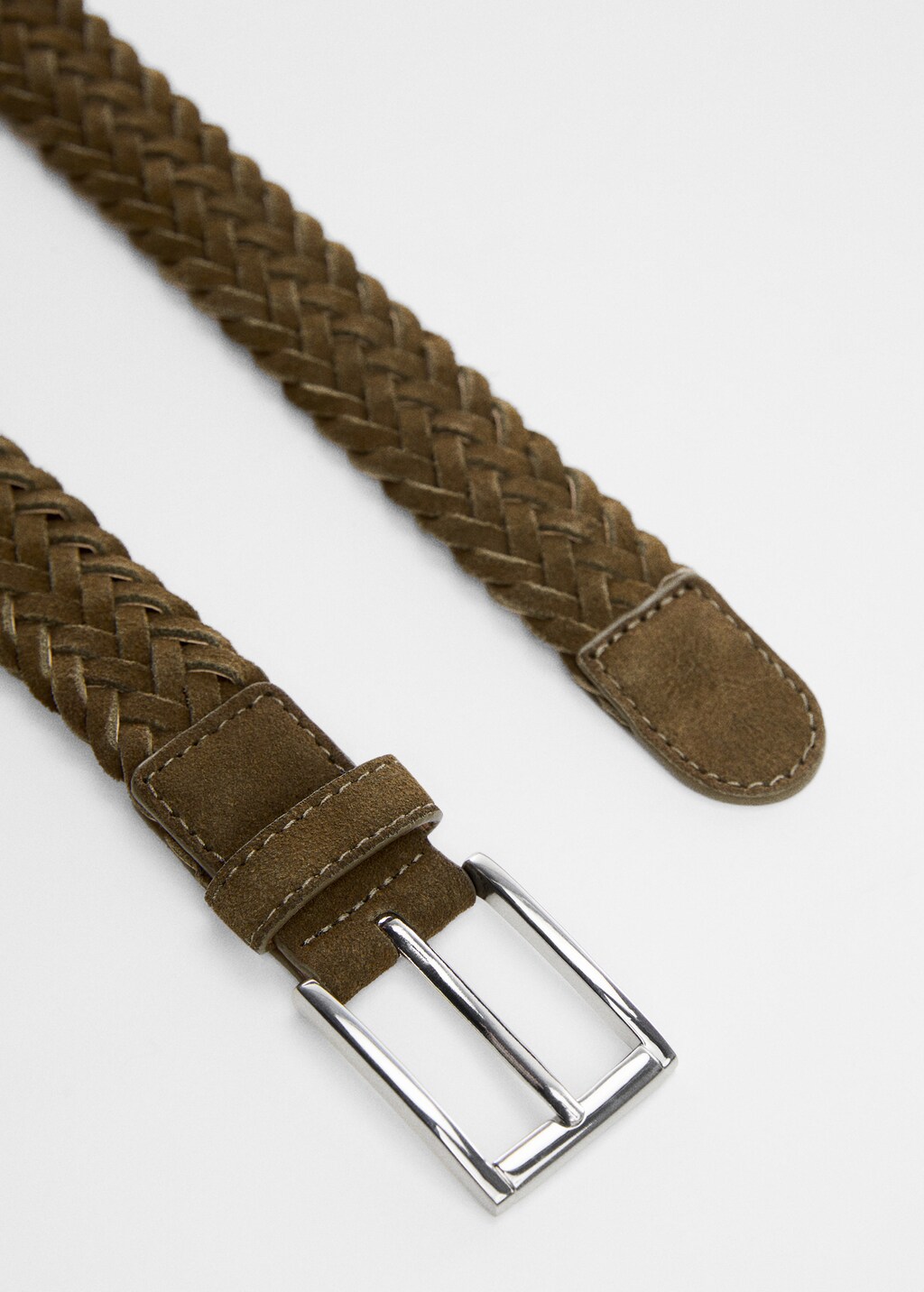 Braided suede belt - Details of the article 1