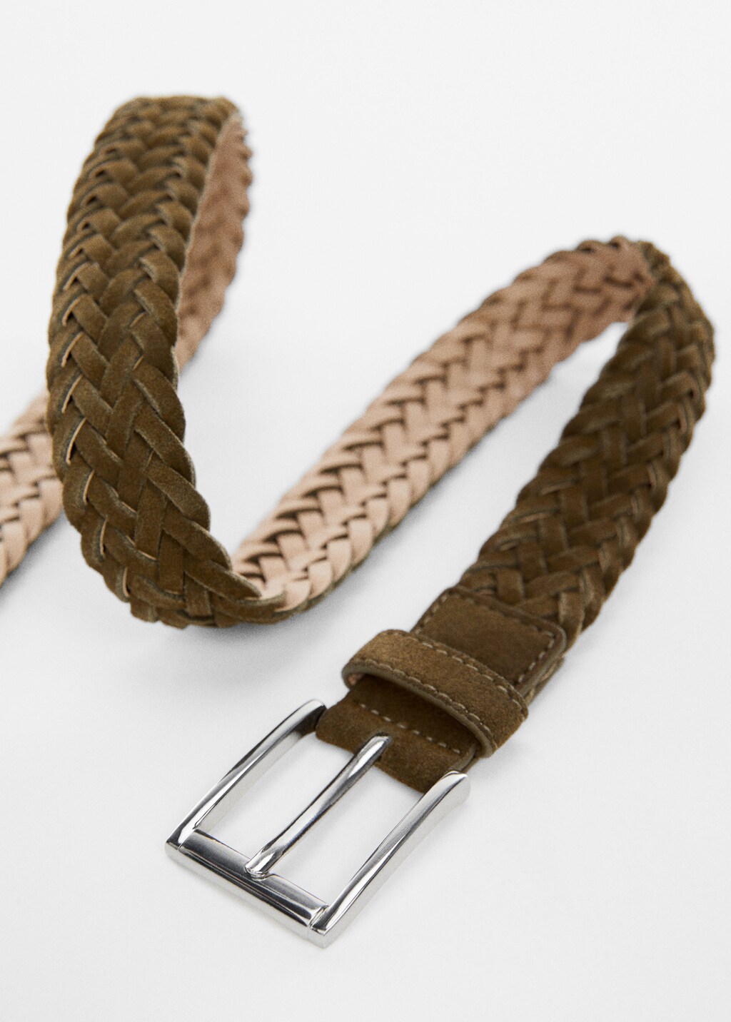 Braided suede belt - Details of the article 2