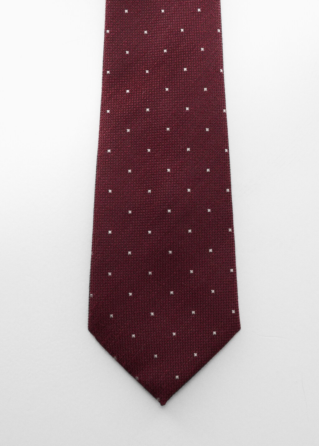 Tie with micro polka-dot structure - Details of the article 1