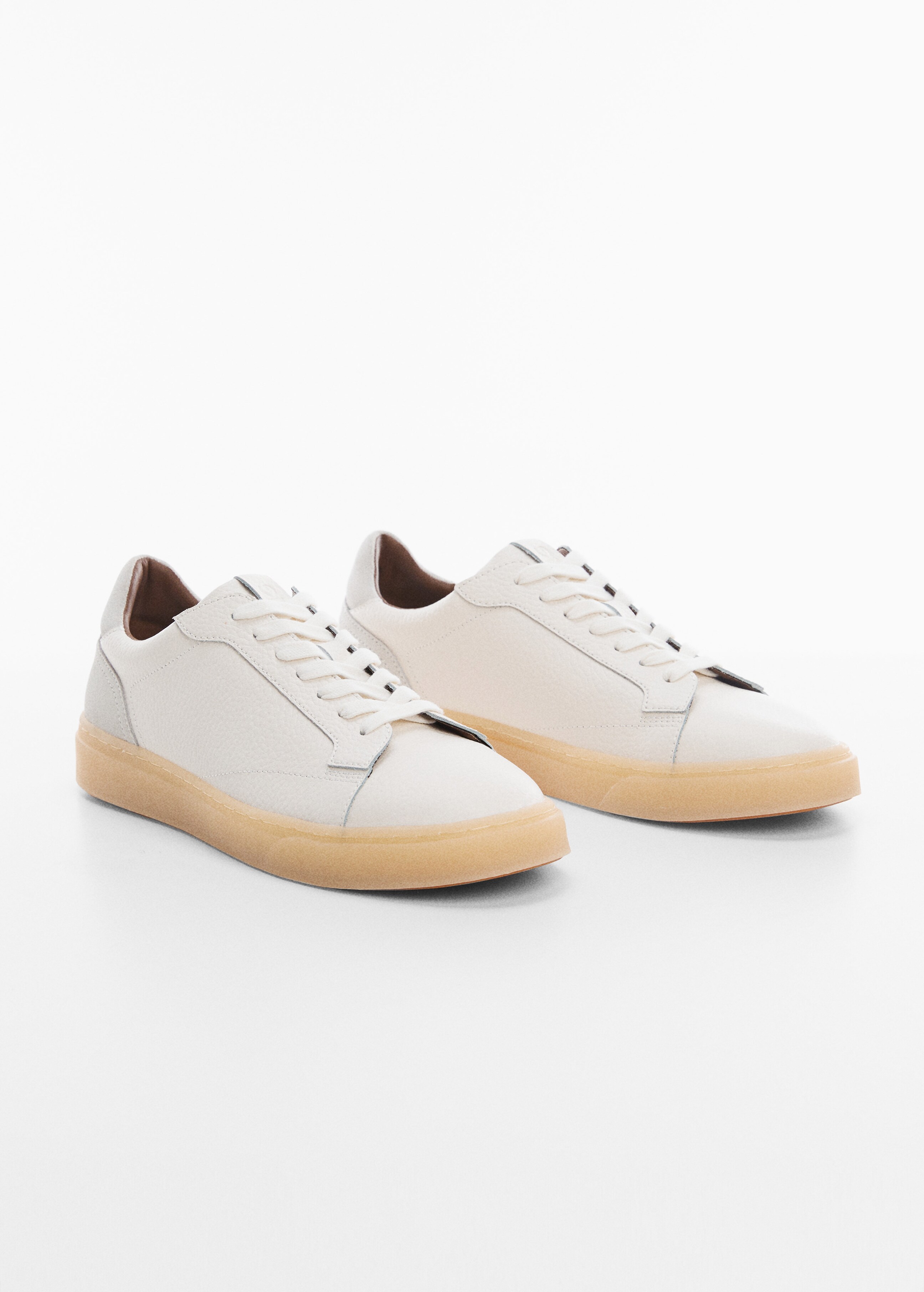 Nappa leather sneakers - Medium plane