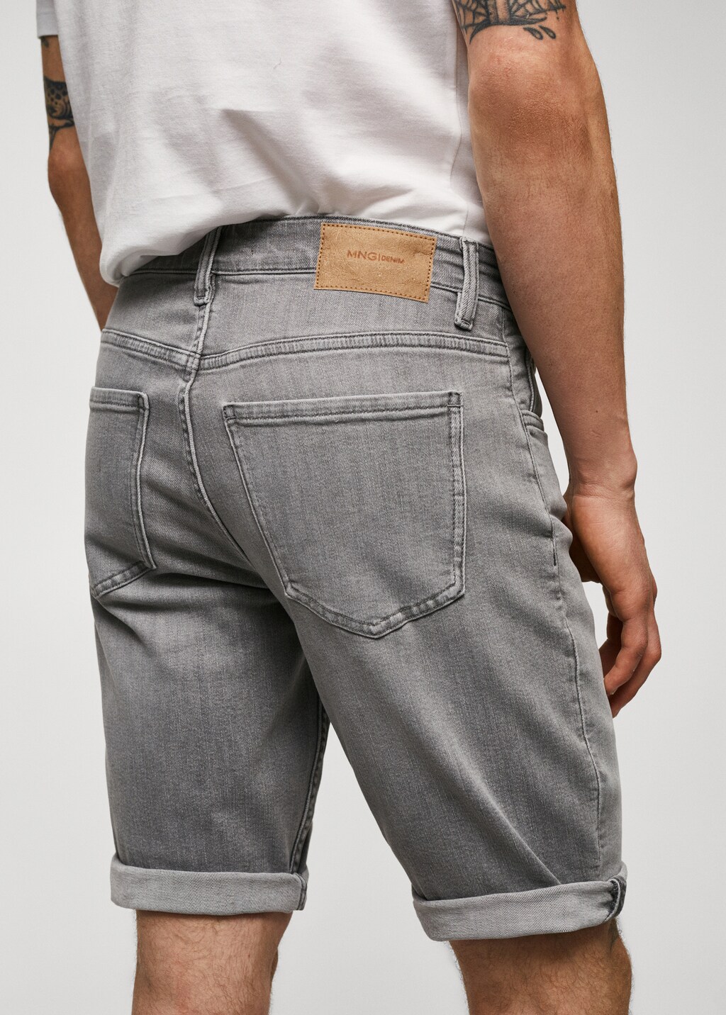 Slim Fit-Jeans-Bermudashorts - Detail des Artikels 6