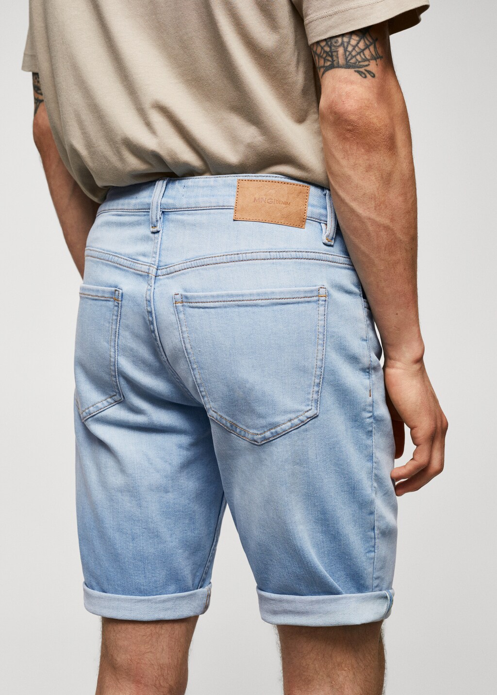 Slim Fit-Jeans-Bermudashorts - Detail des Artikels 6