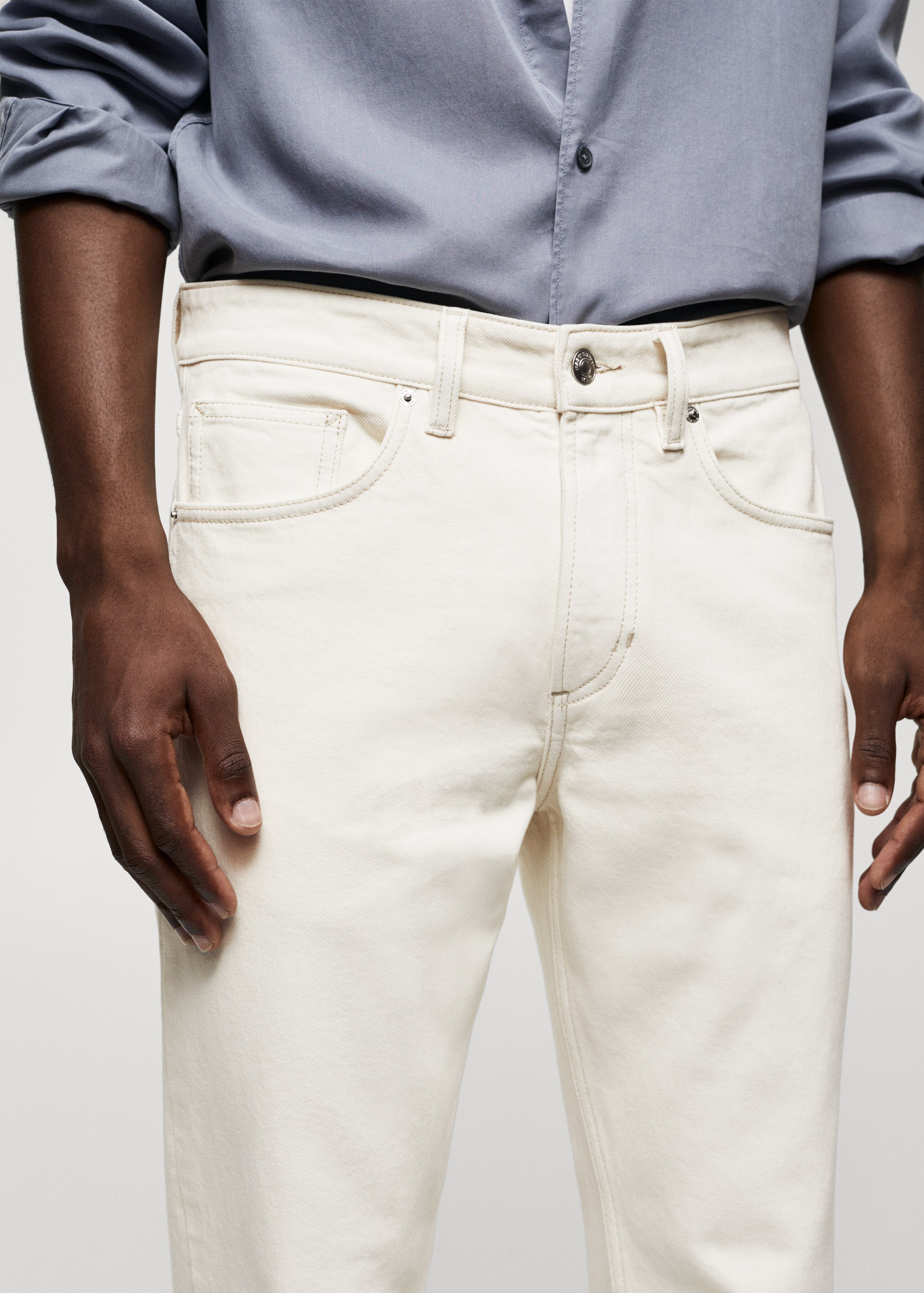 Tapered Jeans Ben in Cropped-Länge - Detail des Artikels 1