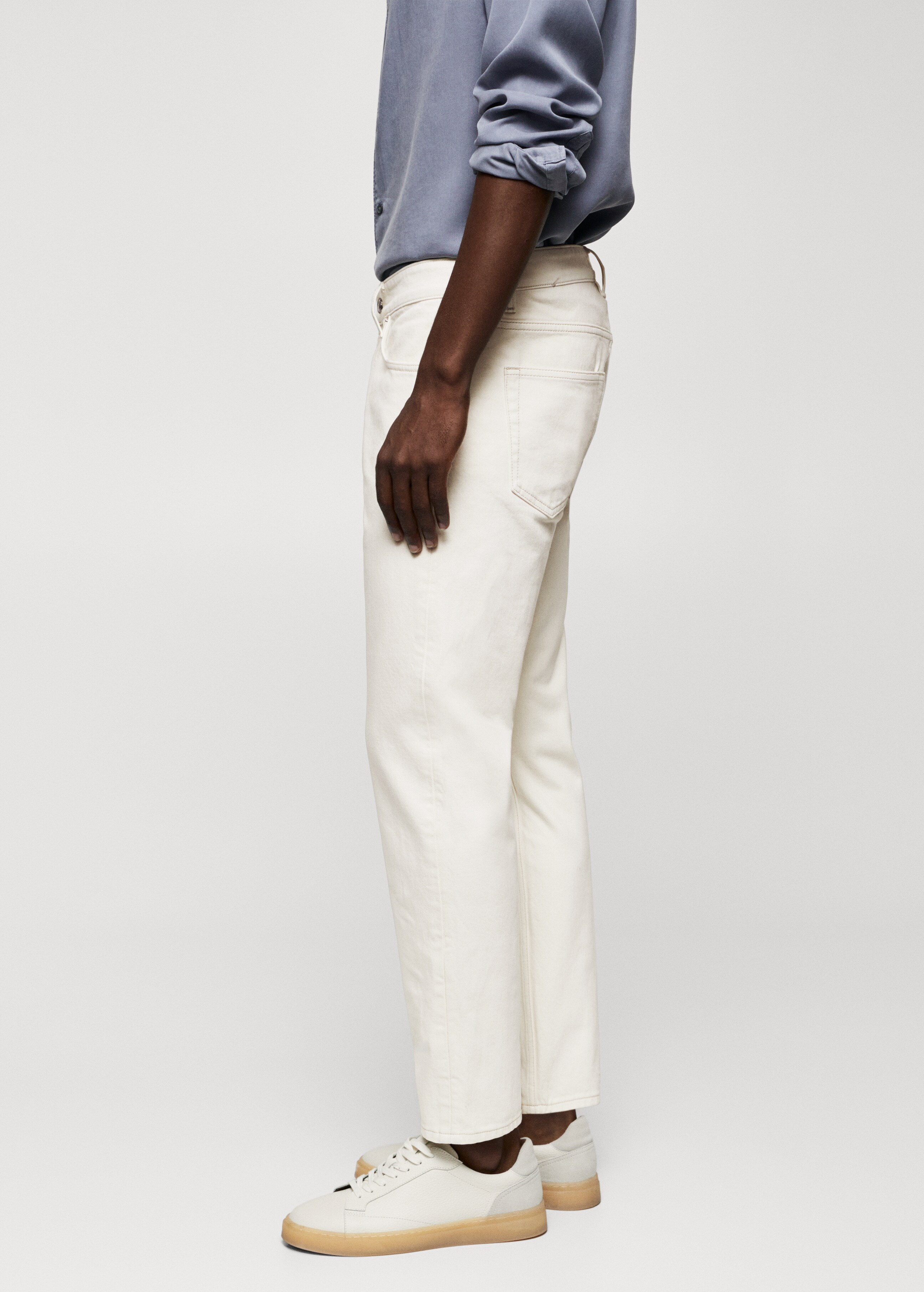 Ben tapered cropped jeans - Details of the article 2