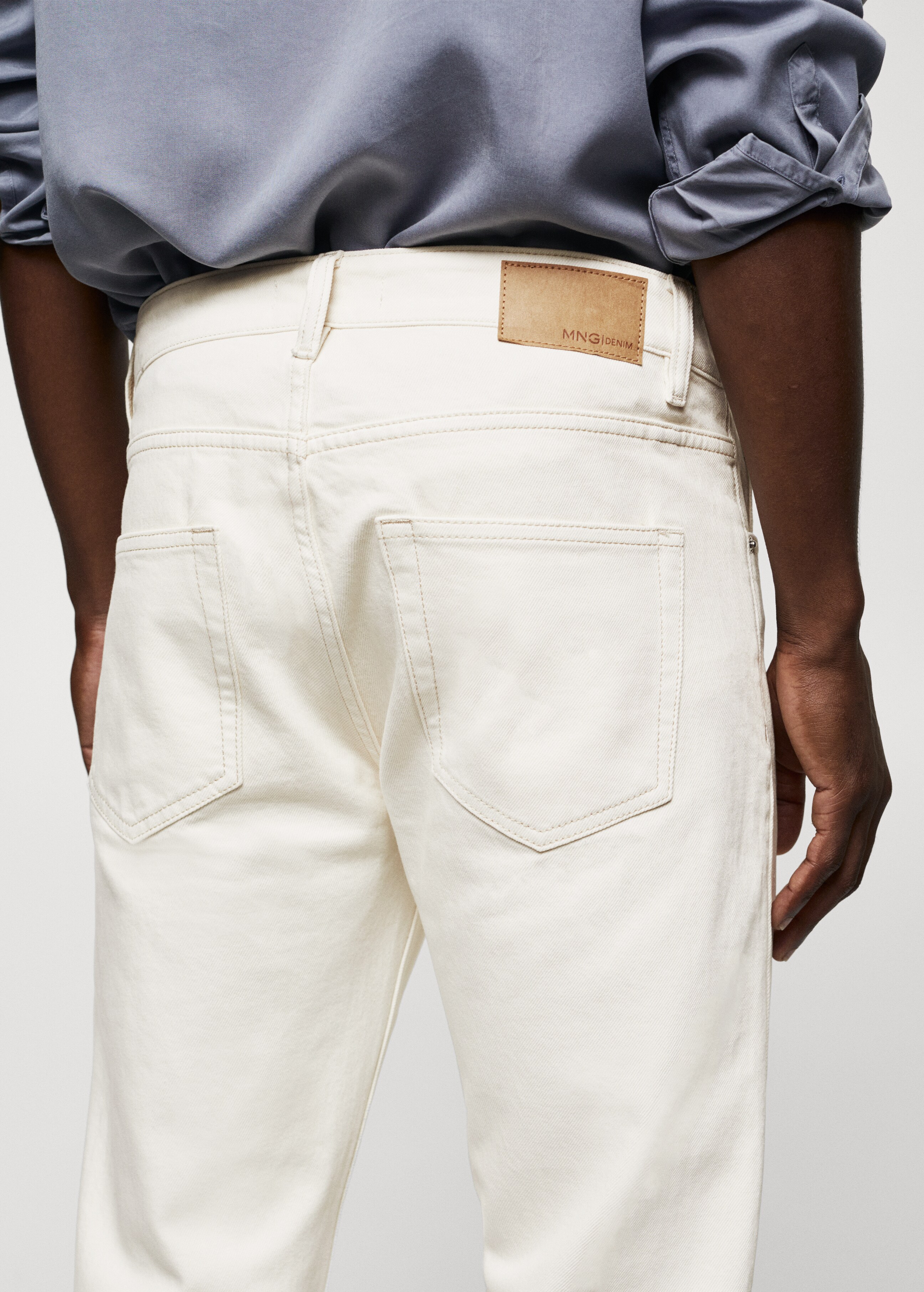 Tapered Jeans Ben in Cropped-Länge - Detail des Artikels 4