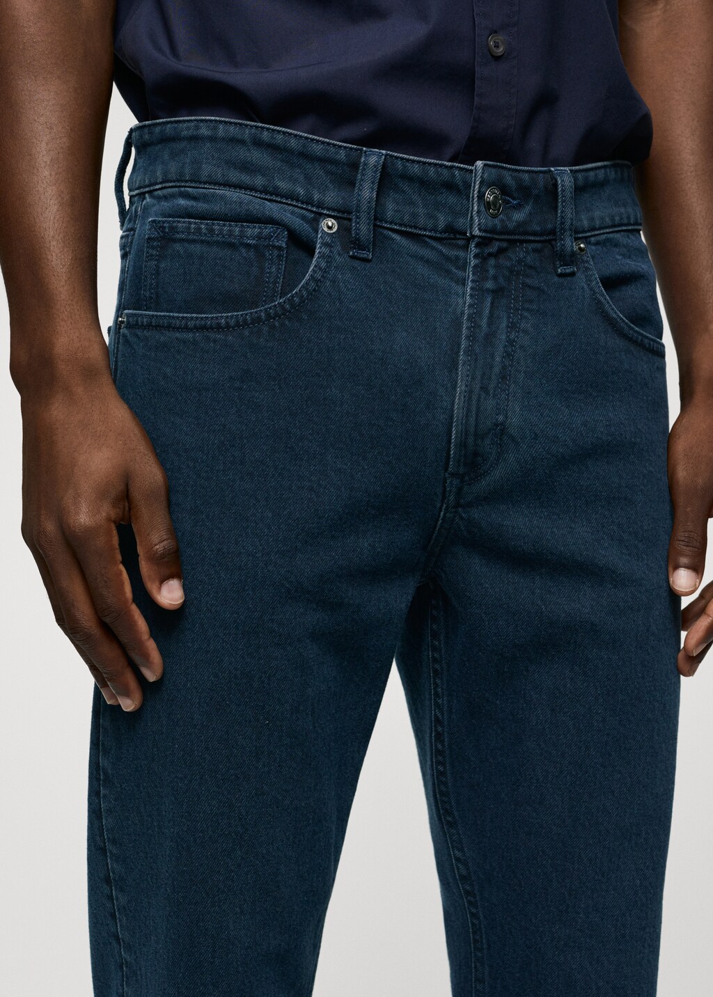 Ben tapered cropped jeans - Details of the article 1