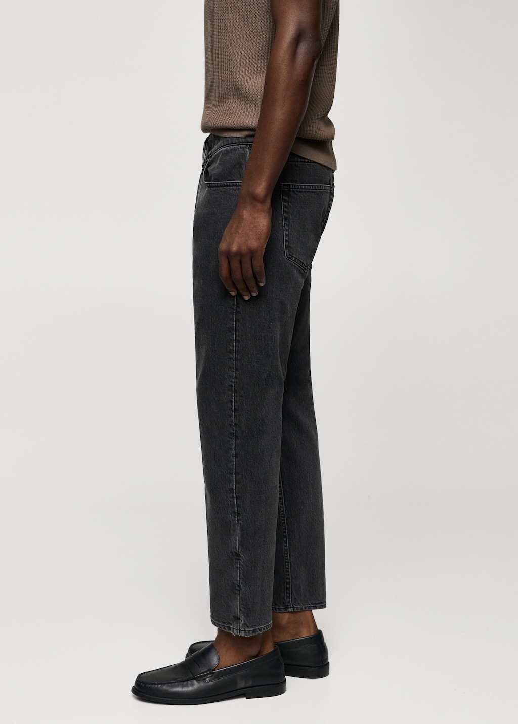 Ben tapered cropped jeans - Details of the article 2