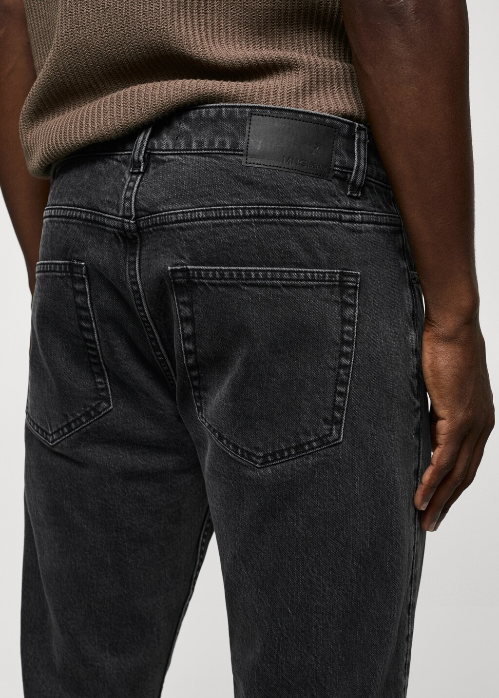 Jeans Ben tapered cropped - Artikkeldetalj 4