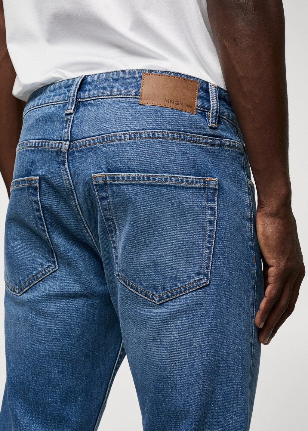 Jeans Ben tapered cropped - Artikkeldetalj 4