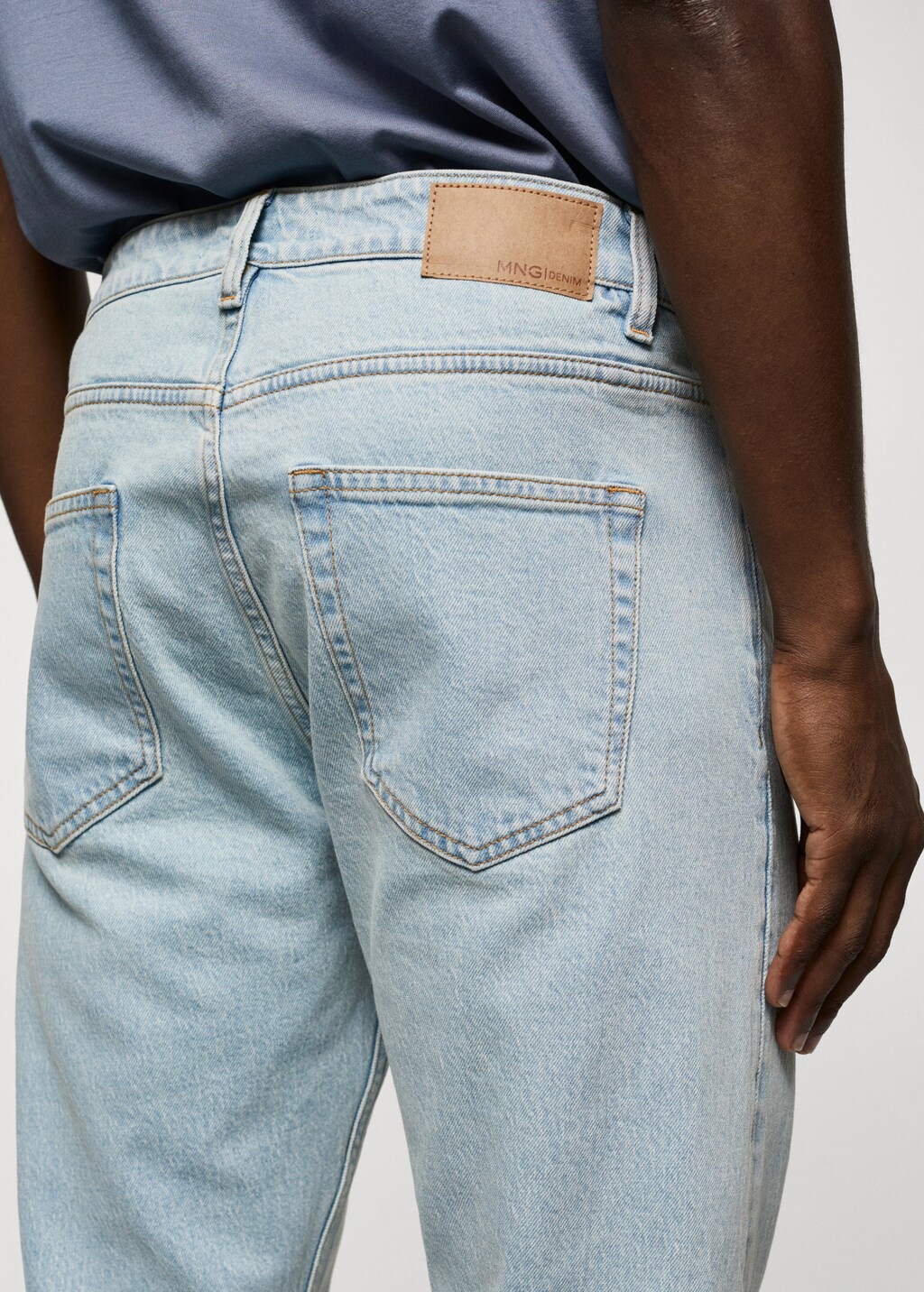 Jeans Ben tapered cropped - Artikkeldetalj 4