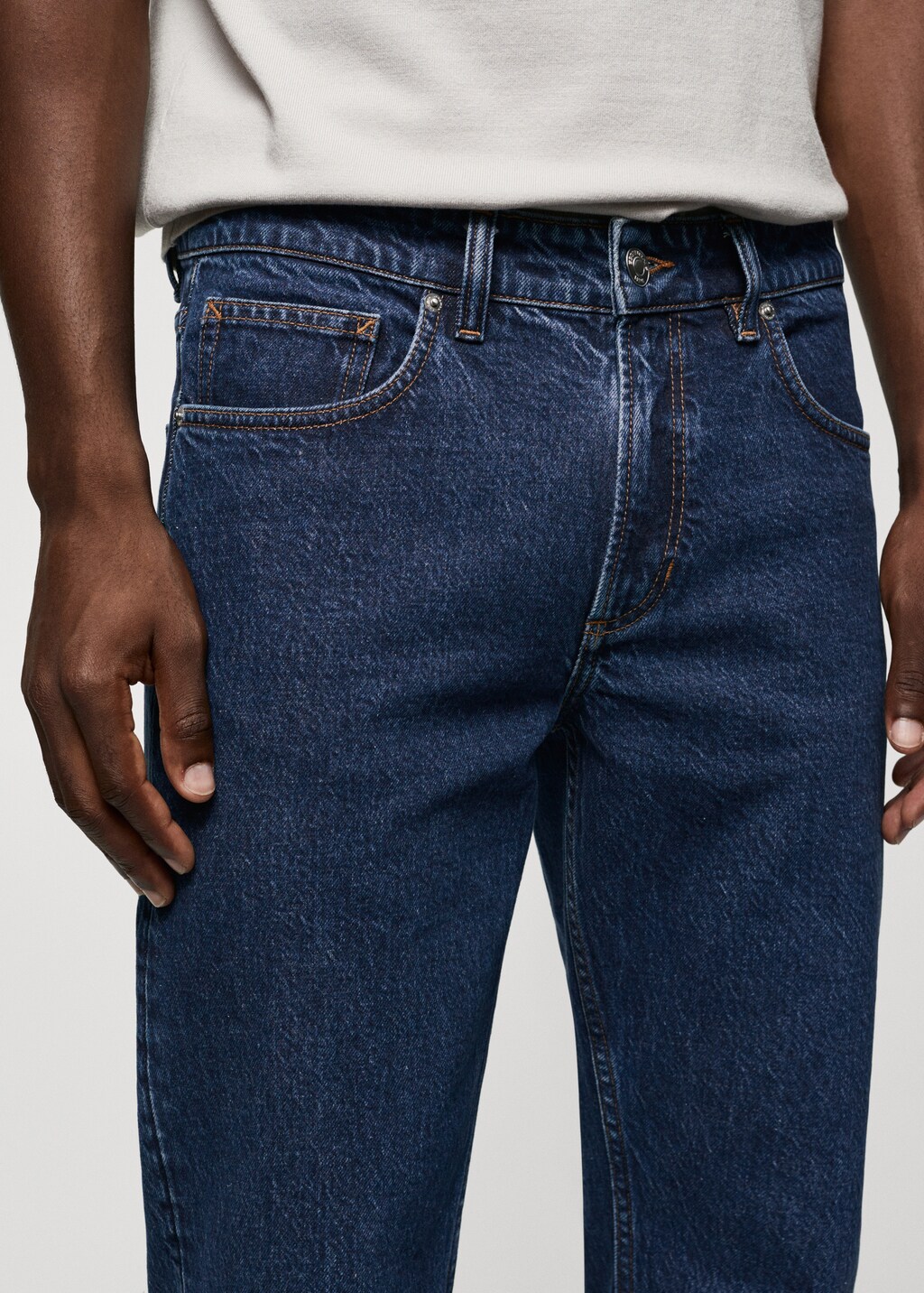 Ben tapered cropped jeans - Details of the article 1