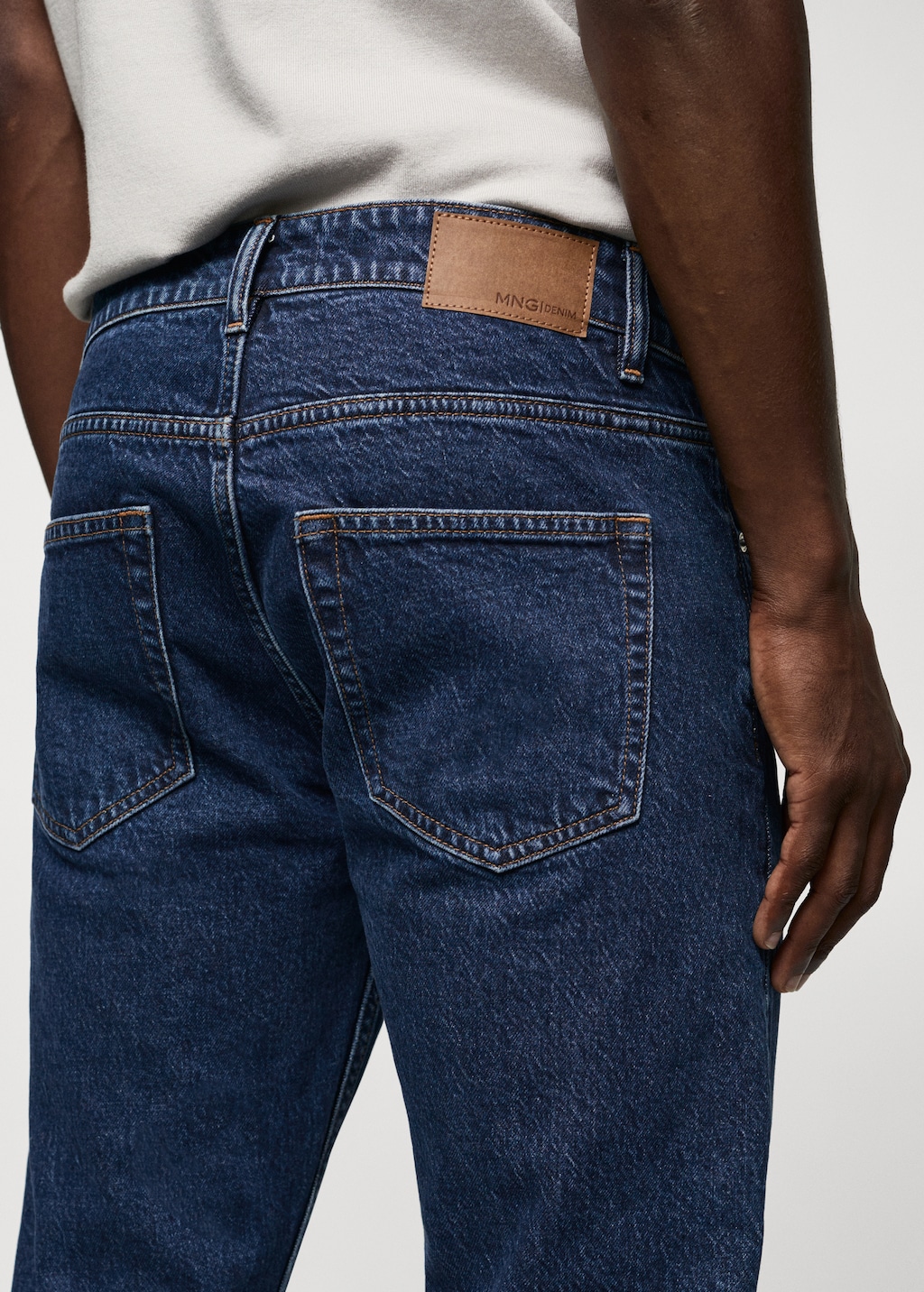 Ben tapered cropped jeans - Detail van het artikel 4