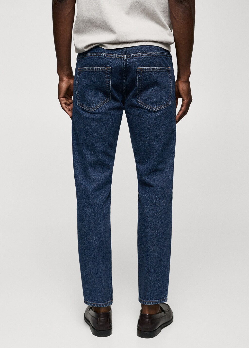 Ben tapered cropped jeans - Reverse of the article