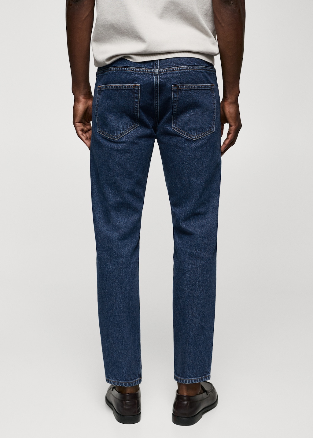 Tapered jeans Ben cropped - Artikelns baksida