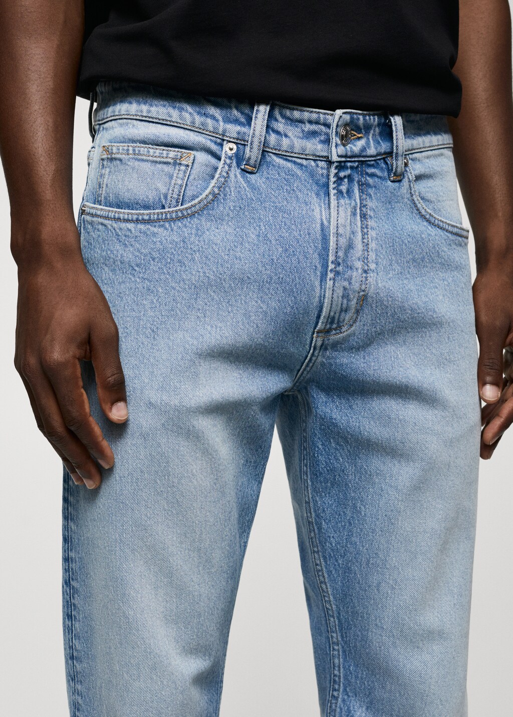 Tapered Jeans Ben in Cropped-Länge - Detail des Artikels 1