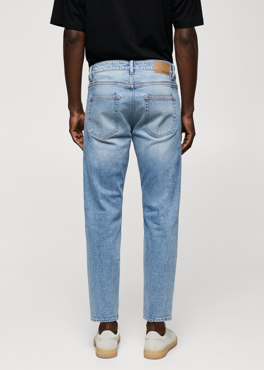 Tapered Jeans Ben in Cropped-Länge - Rückseite des Artikels