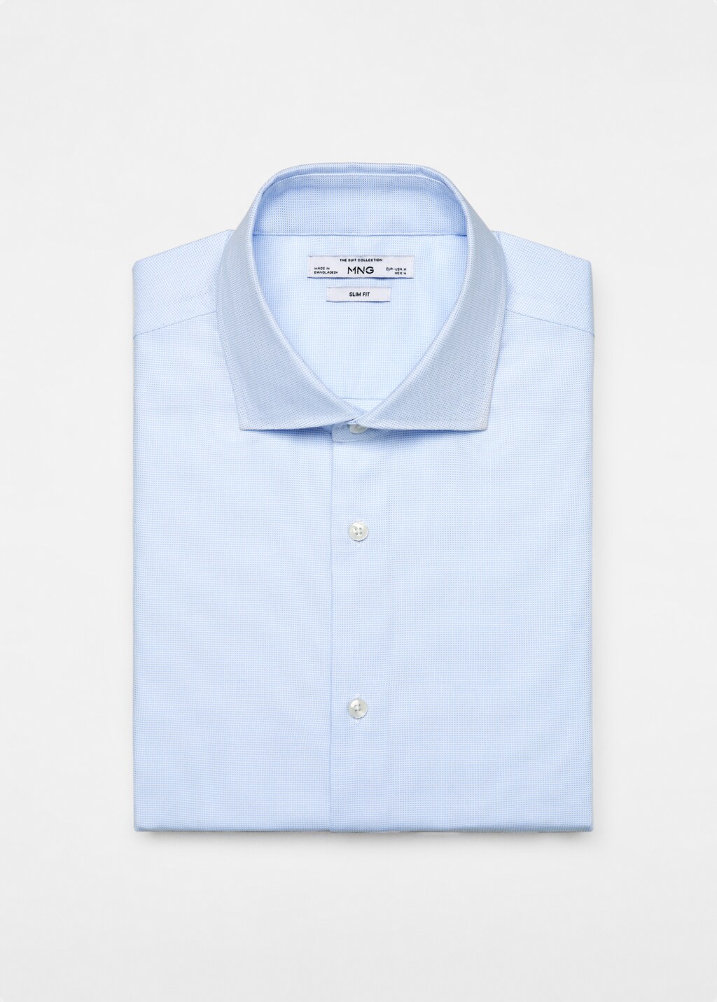 Camisa vestit slim fit twill milratlles - Detall de l'article 0