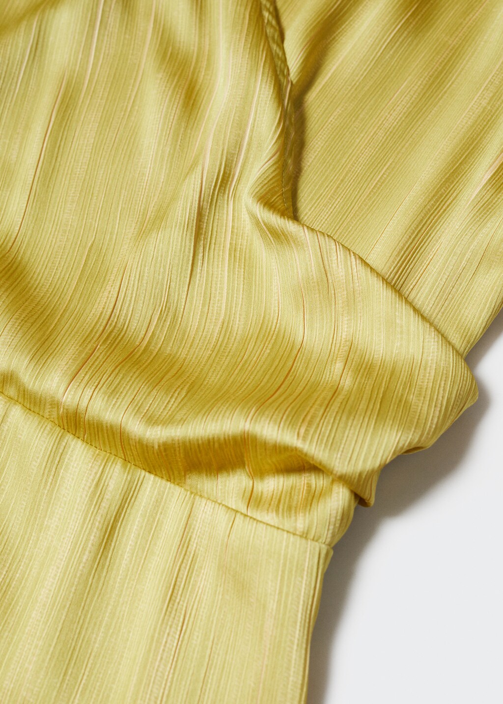 Satin shirt dress - Details of the article 8