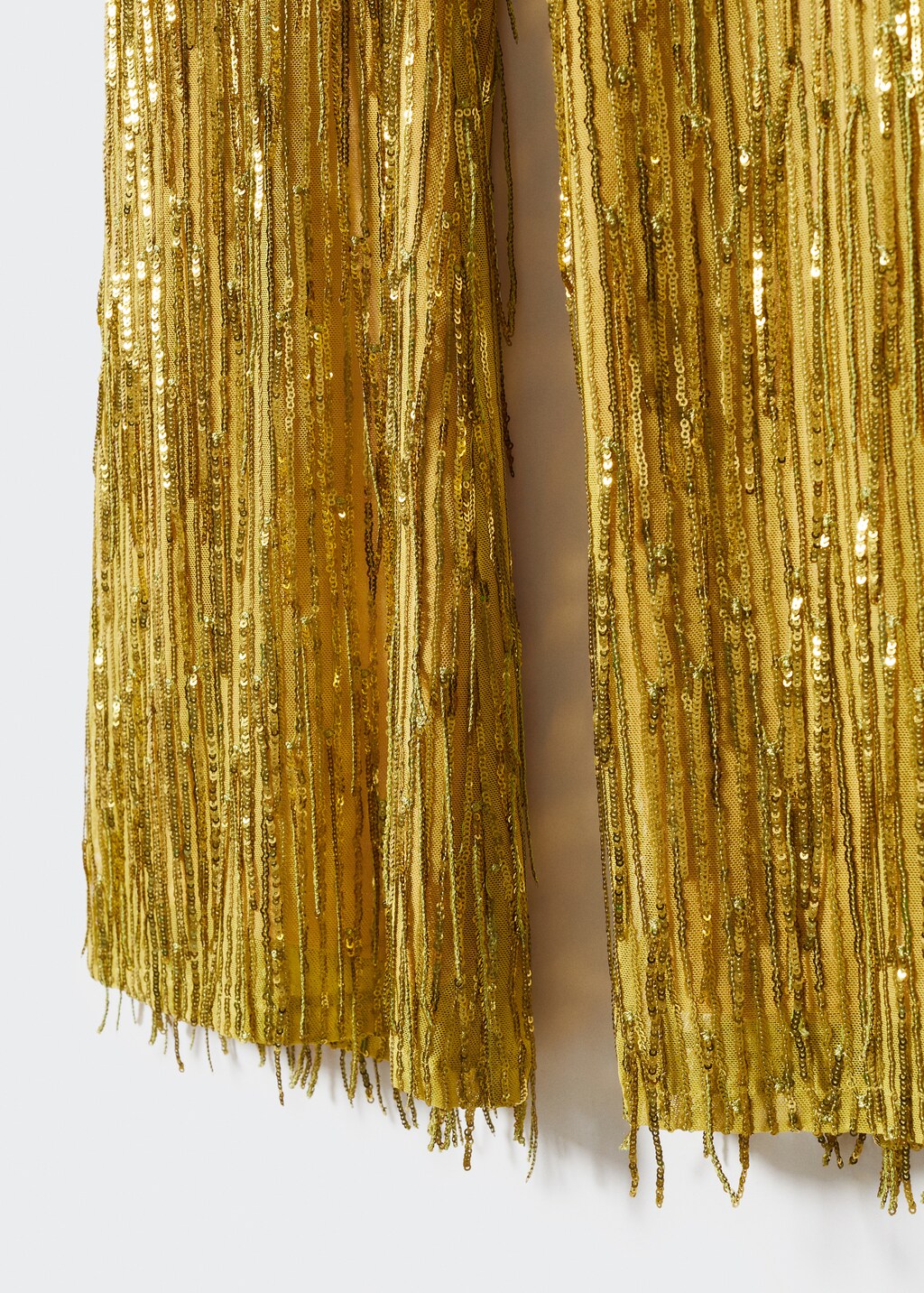 Metallic fringed trousers - Details of the article 8