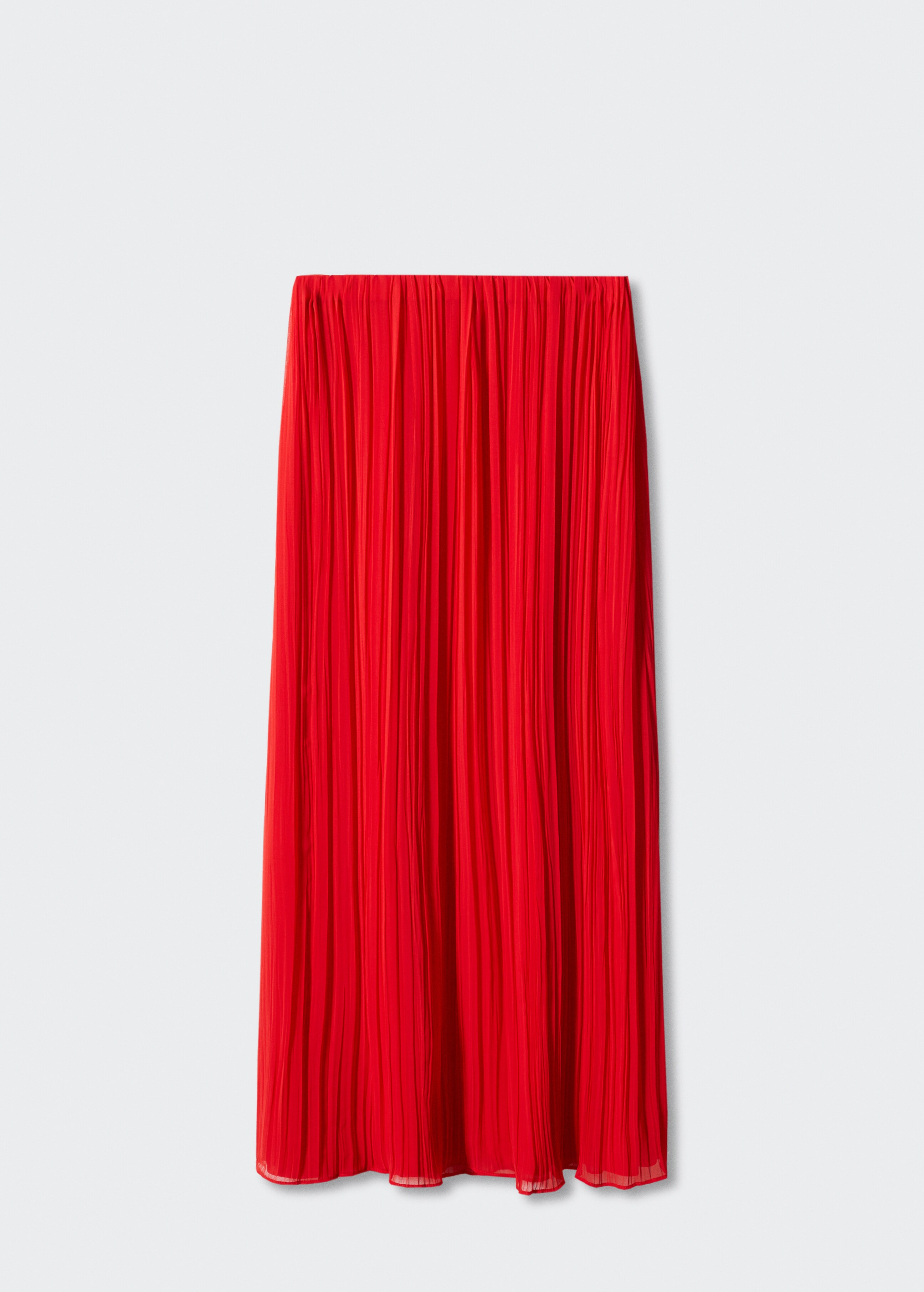 Pleated long skirt - Article without model