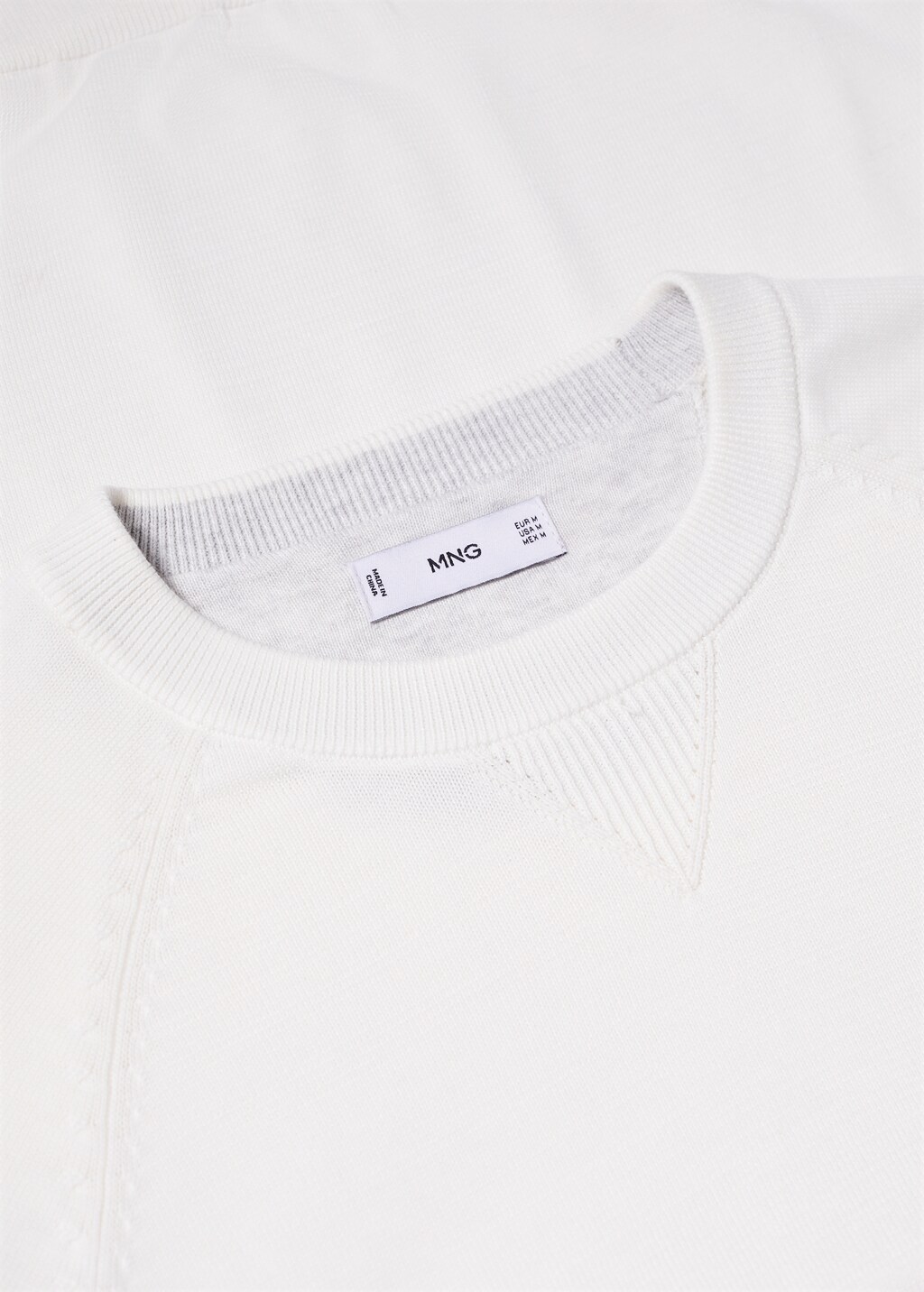 Fine-knit cotton sweater - Details of the article 8