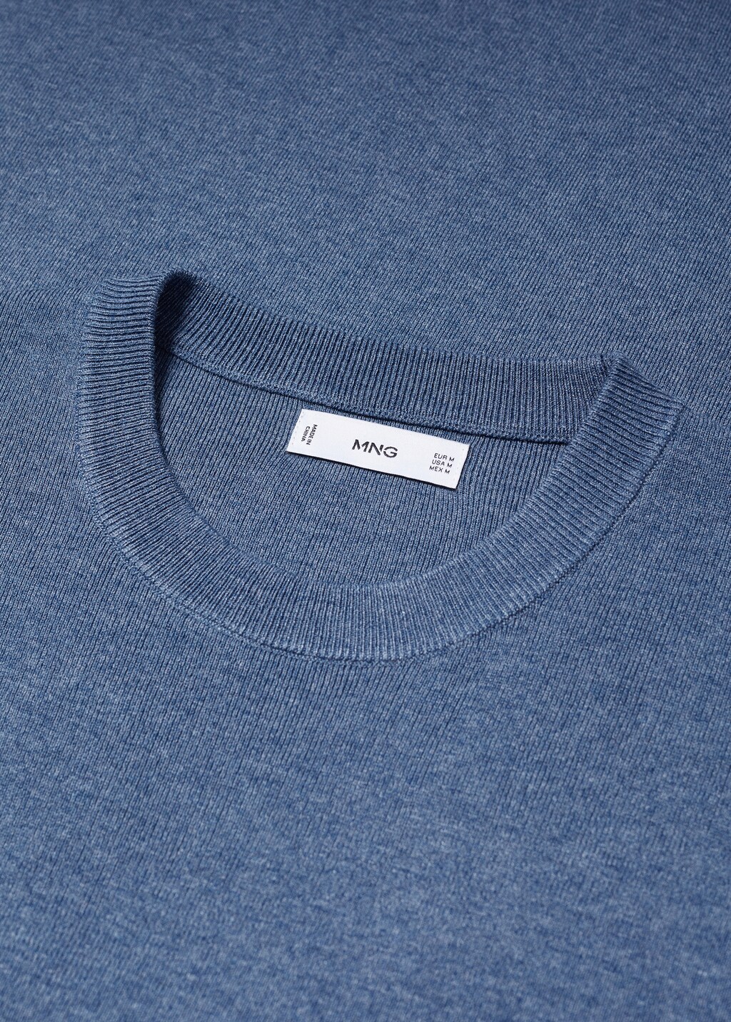 Cotton fine-knit t-shirt - Details of the article 8