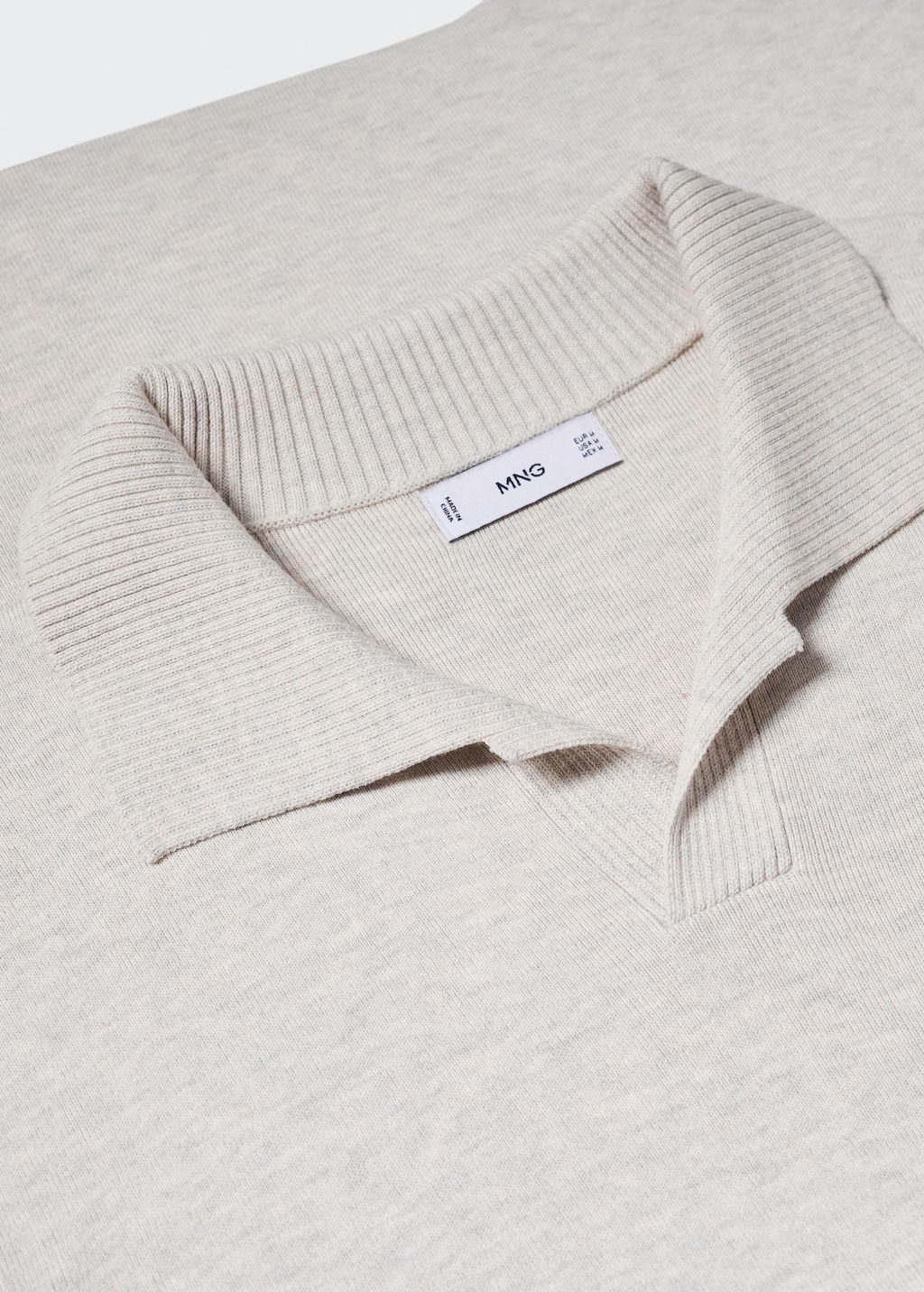 Fine-knit polo shirt - Details of the article 8